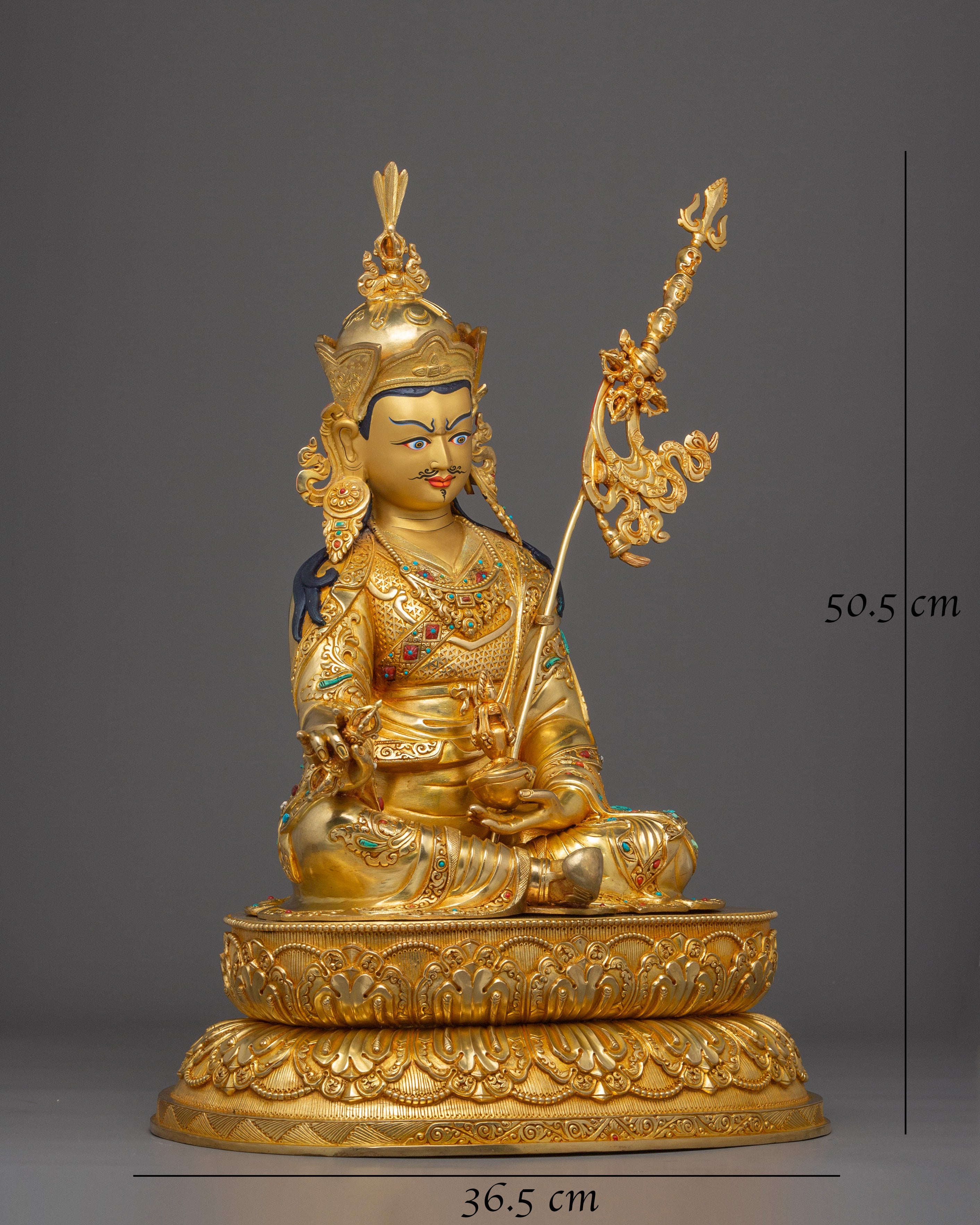 Guru Rinpoche Statue, Enlightened Vajra Holder