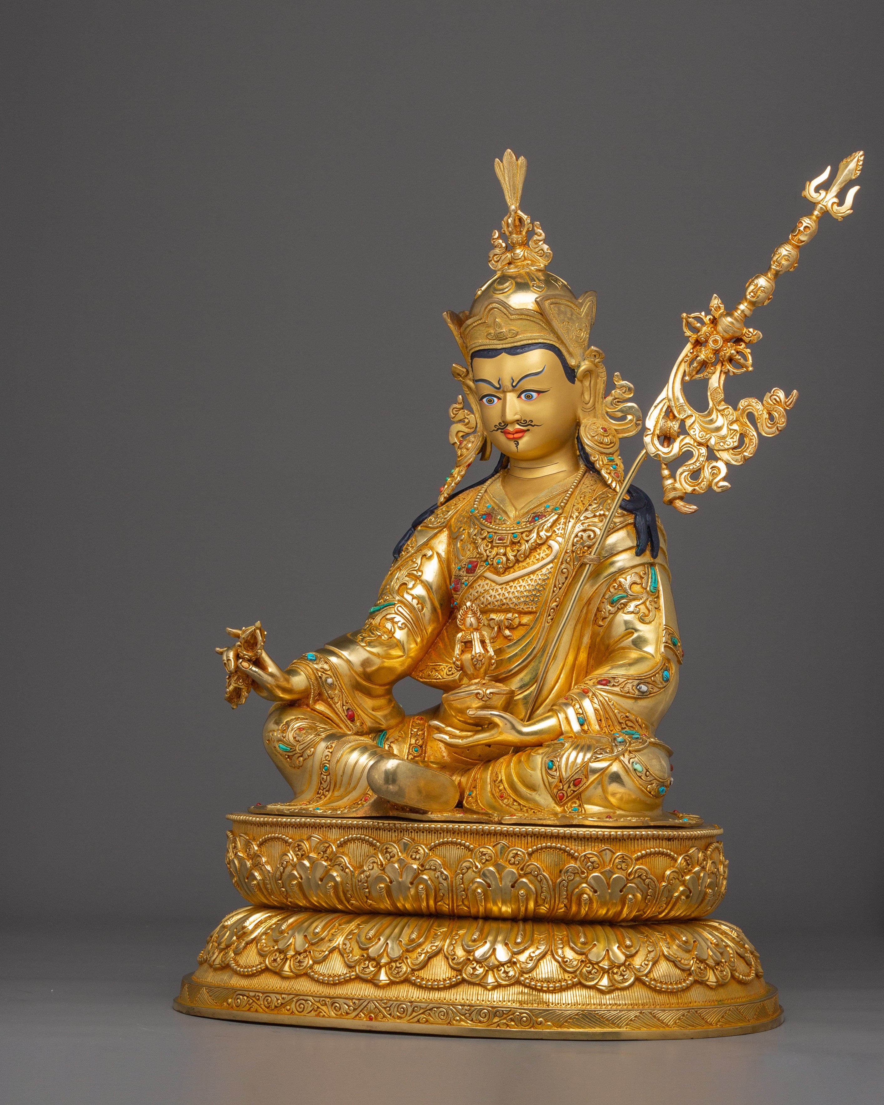 Guru Rinpoche Statue, Enlightened Vajra Holder