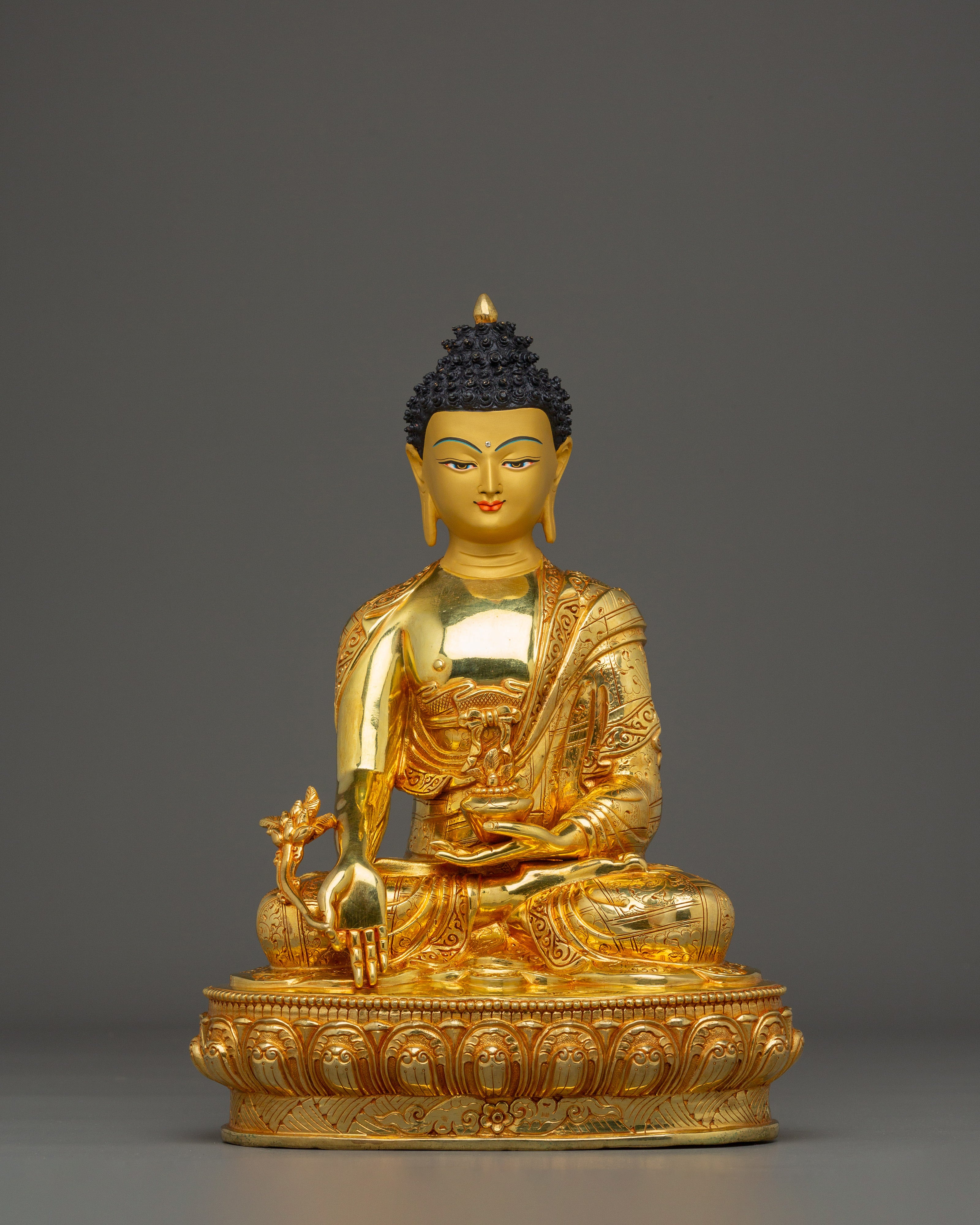 13.4 Inch Handmade Medicine Buddha Statue 