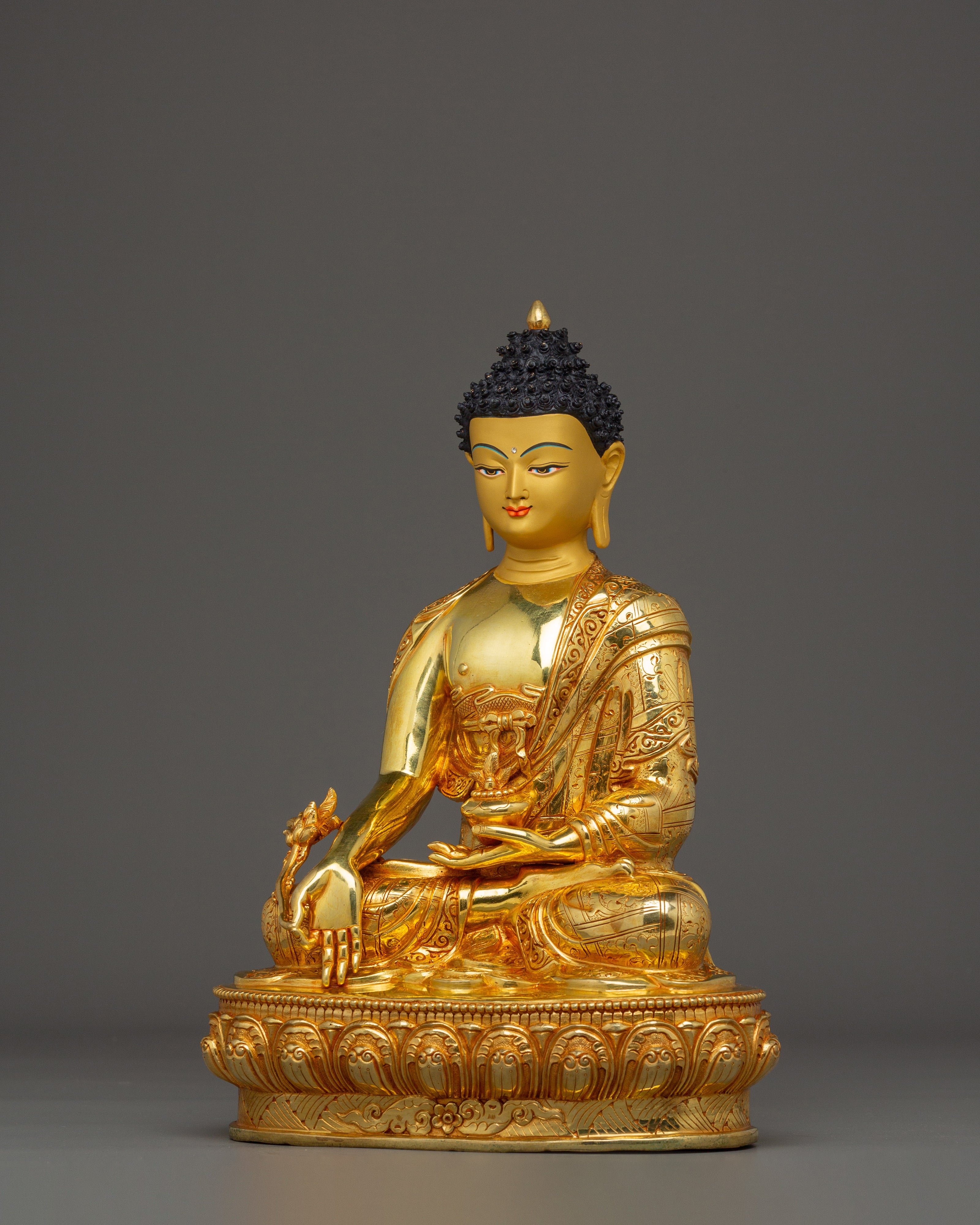 13.4 Inch Handmade Medicine Buddha Statue