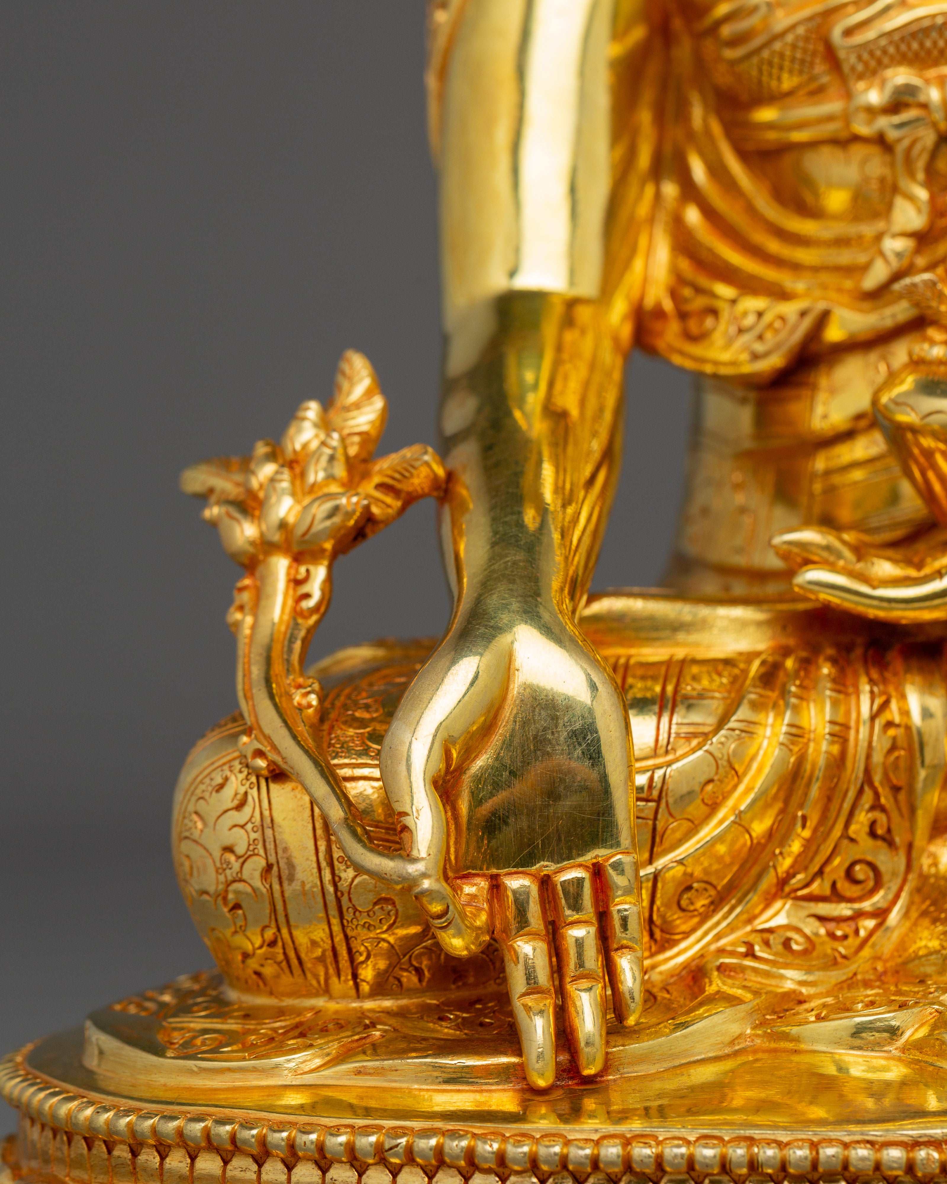 13.4 Inch Handmade Medicine Buddha Statue