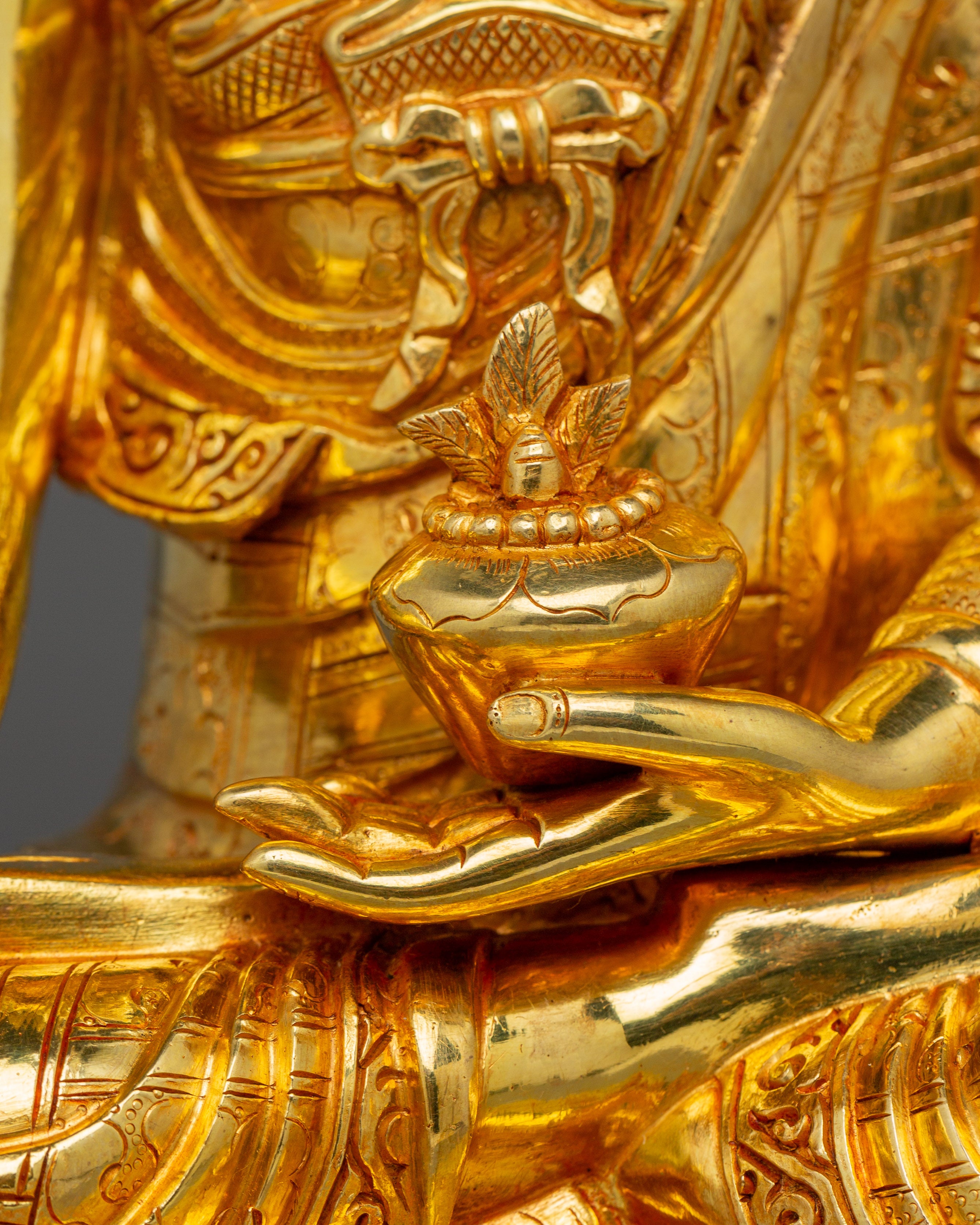 13.4 Inch Handmade Medicine Buddha Statue