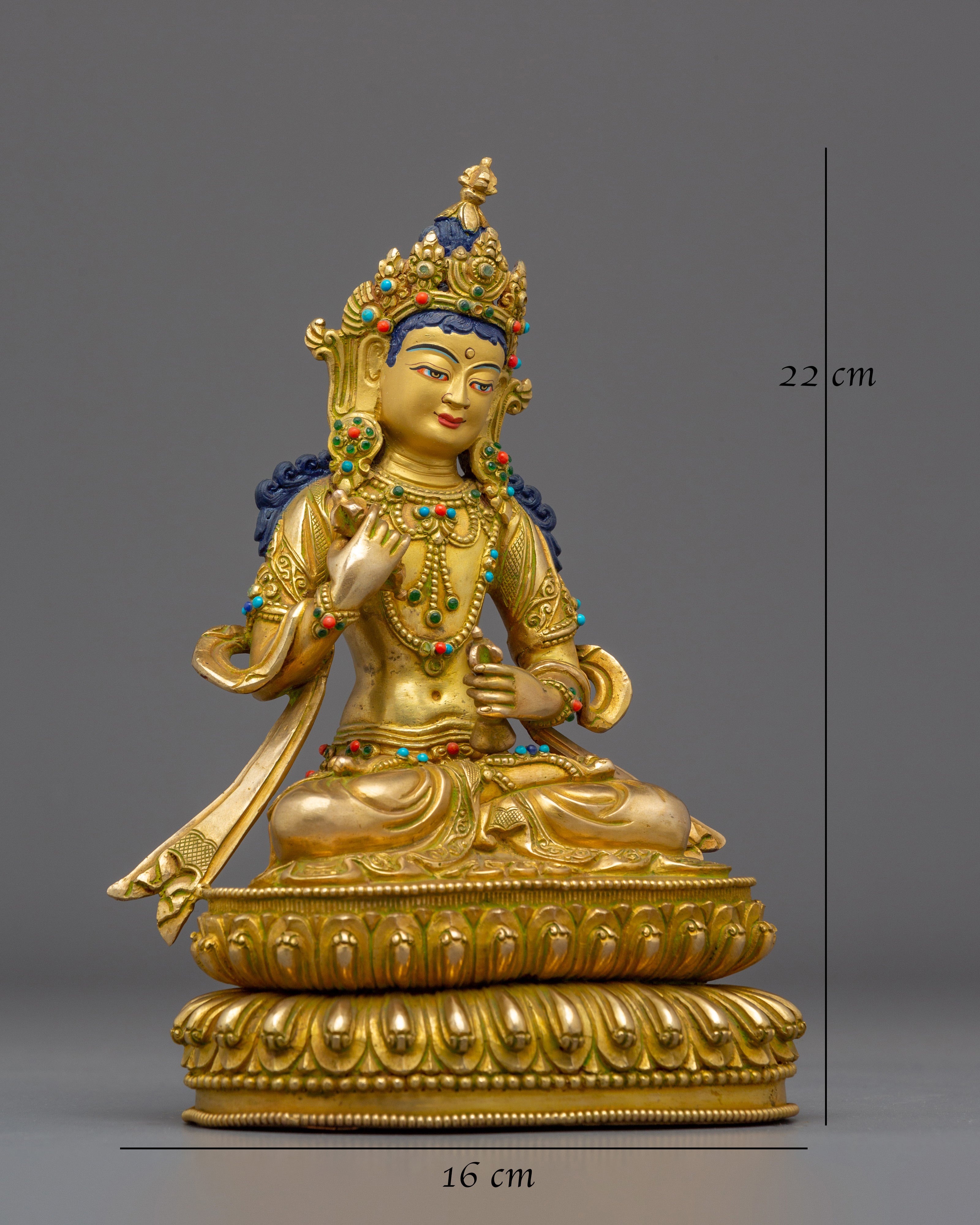 Buddhist Divine Purifier Deity Vajrasattva Statue