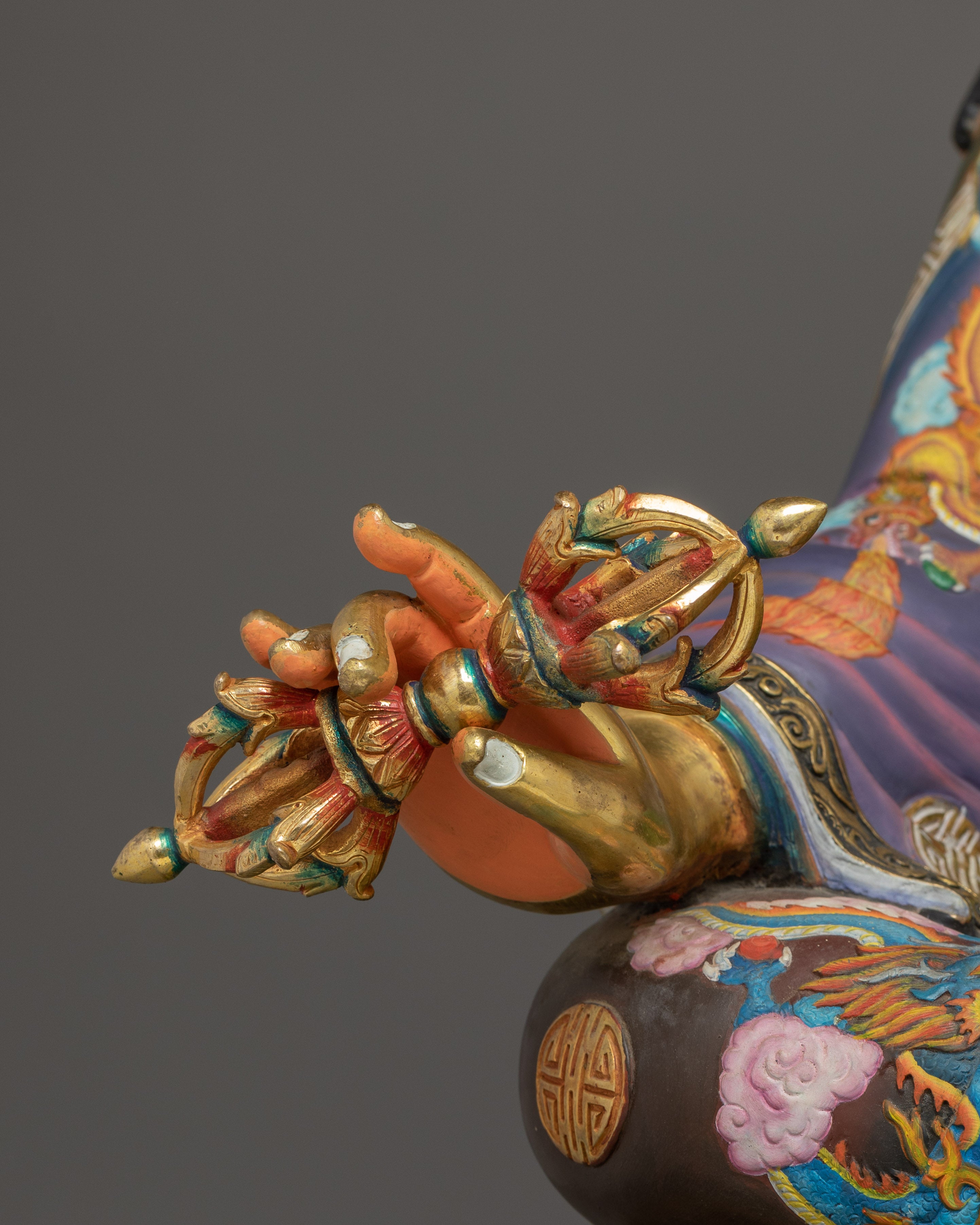 Guru Rinpoche, Himalayan Buddhist Master | Nepali Handcrafted Statue of Padmasambhava