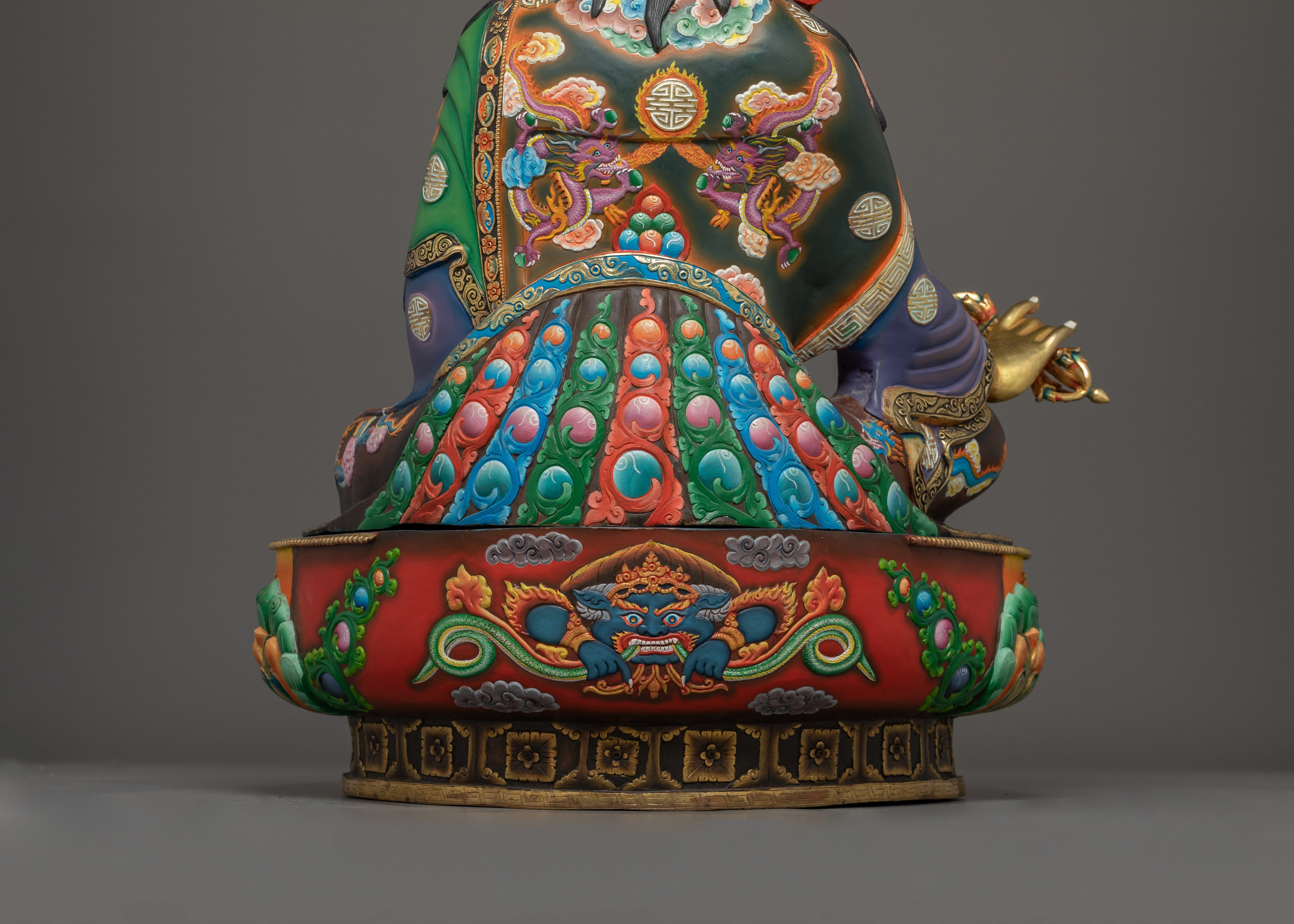 Guru Rinpoche, Himalayan Buddhist Master | Nepali Handcrafted Statue of Padmasambhava