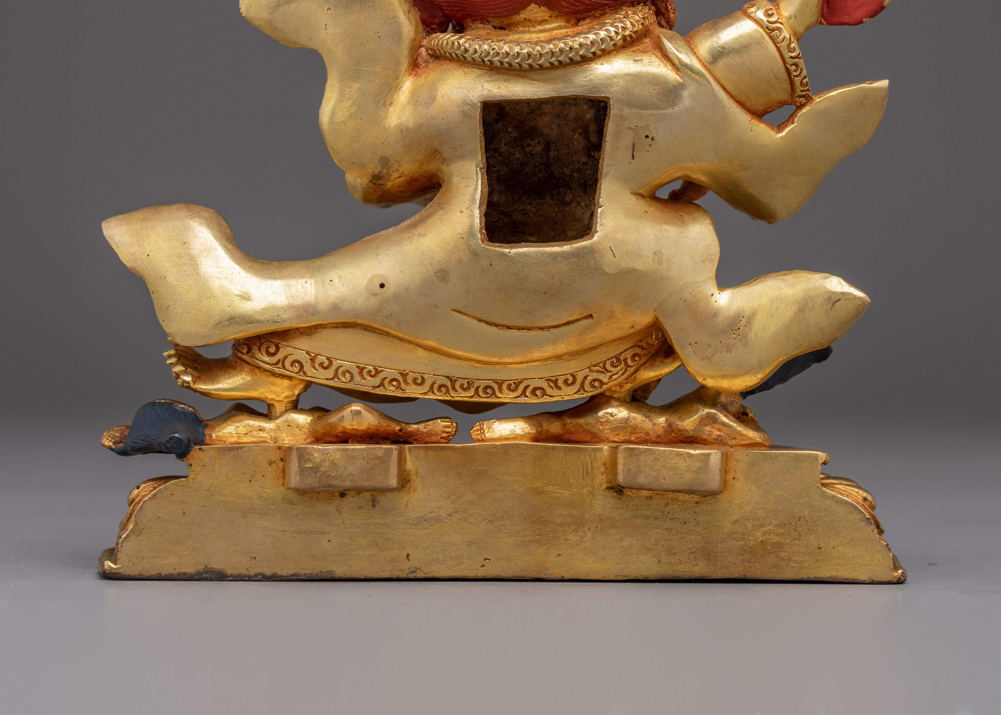 Mahakala Bernagchen, Wrathful Deity for Compassion | Nepali Handcrafted Icon