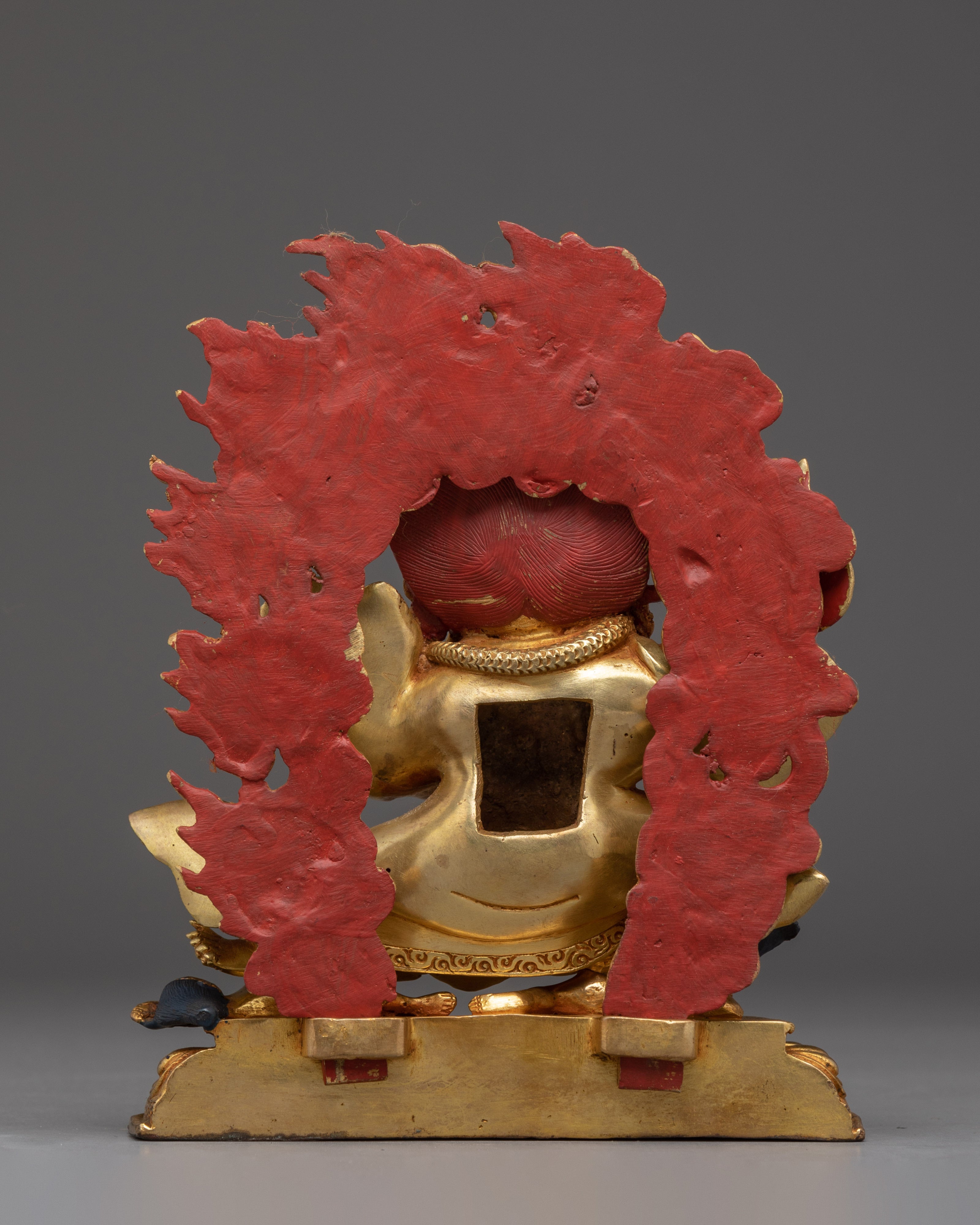 Mahakala Bernagchen, Wrathful Deity for Compassion | Nepali Handcrafted Icon