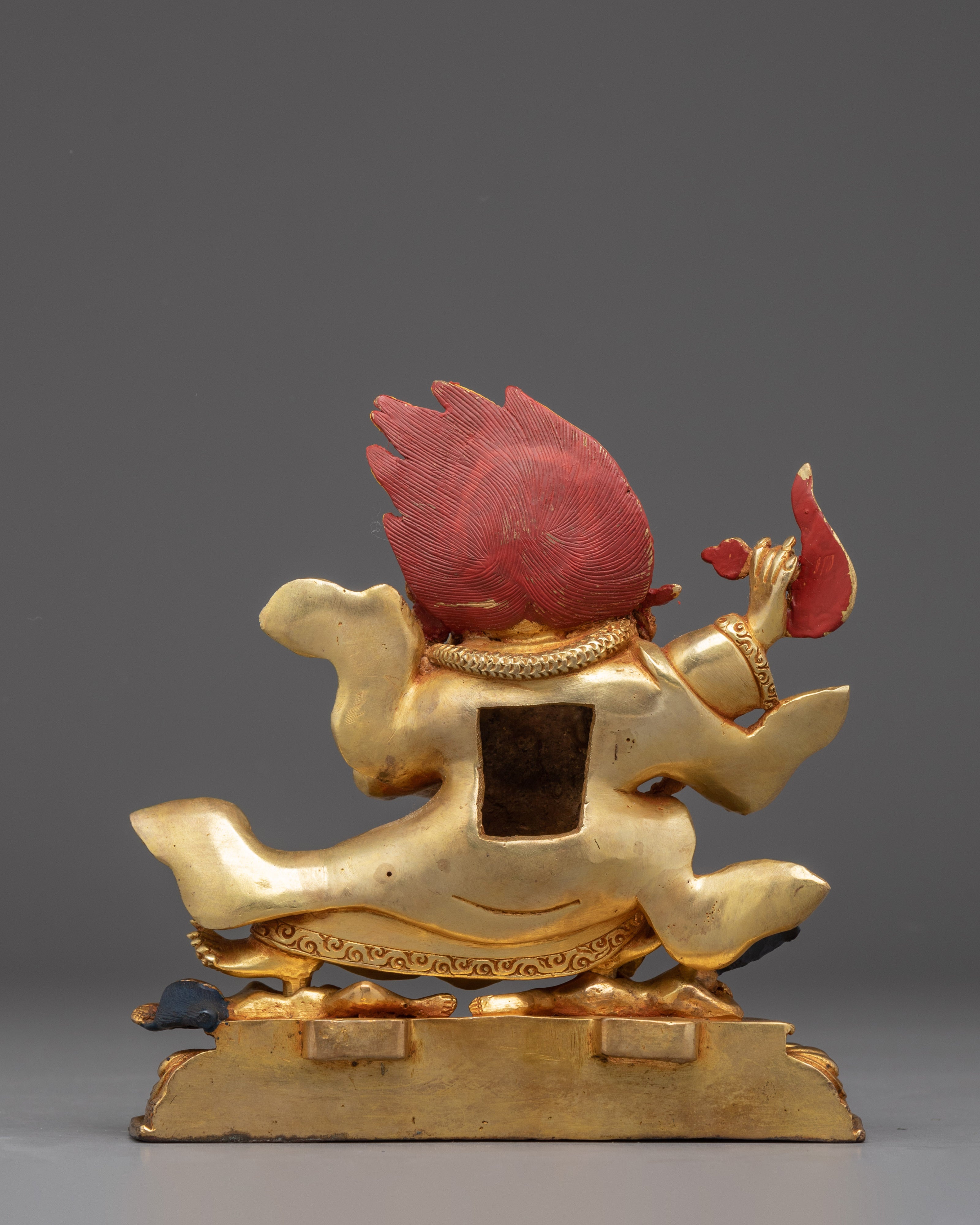 Mahakala Bernagchen, Wrathful Deity for Compassion | Nepali Handcrafted Icon