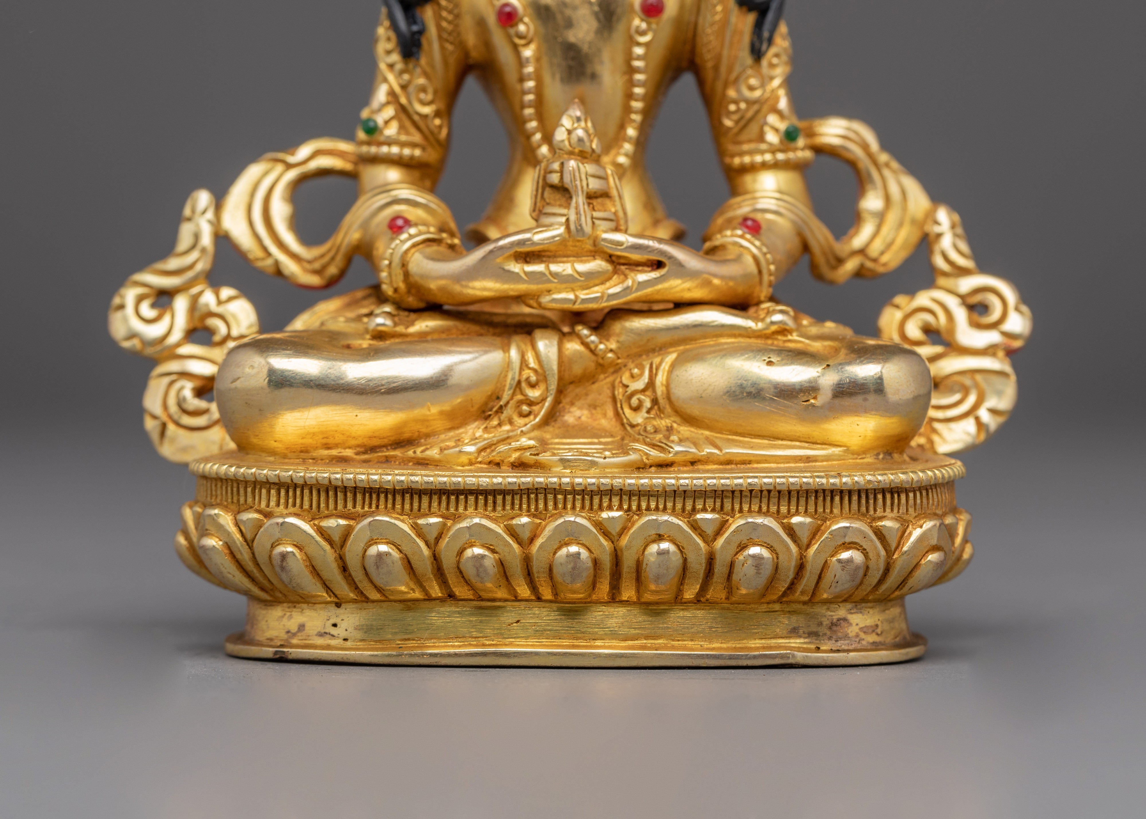 5.7 Inches Amitayus Statue | Tibetan Buddha of Infinite Life