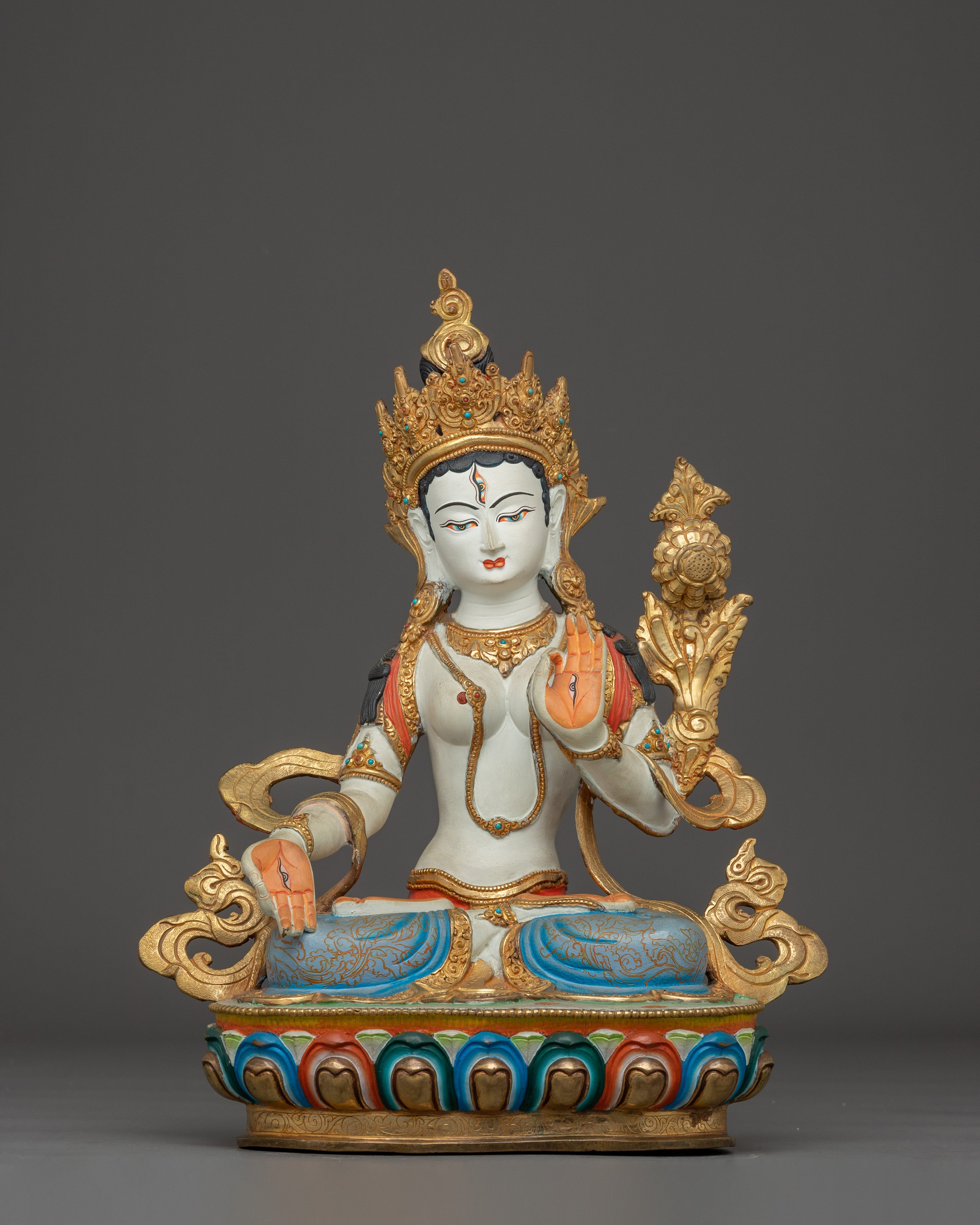 handcrafted-white-tara-statue