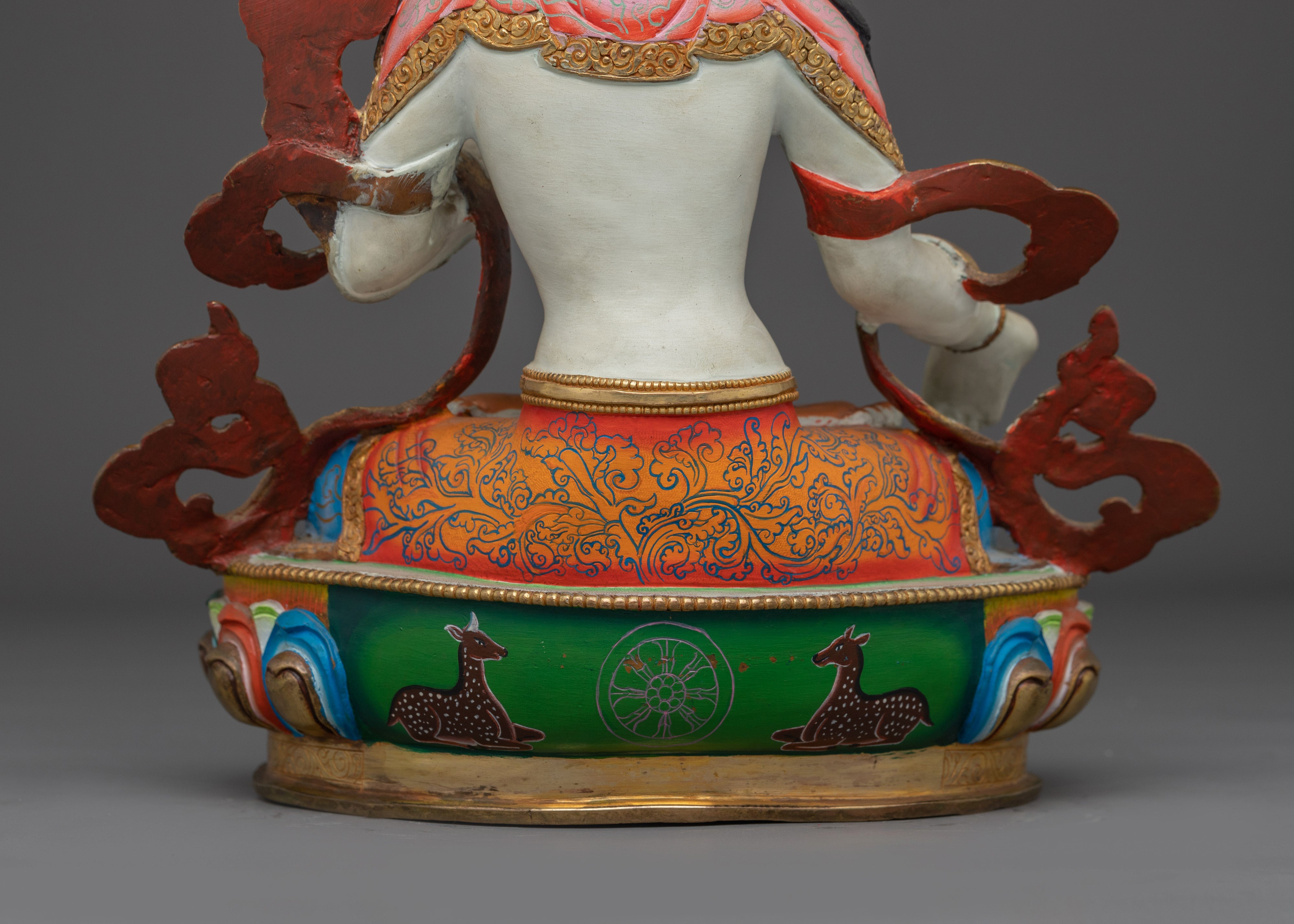 Handcrafted White Tara Statue | Healing Deity for Peace and Longevity