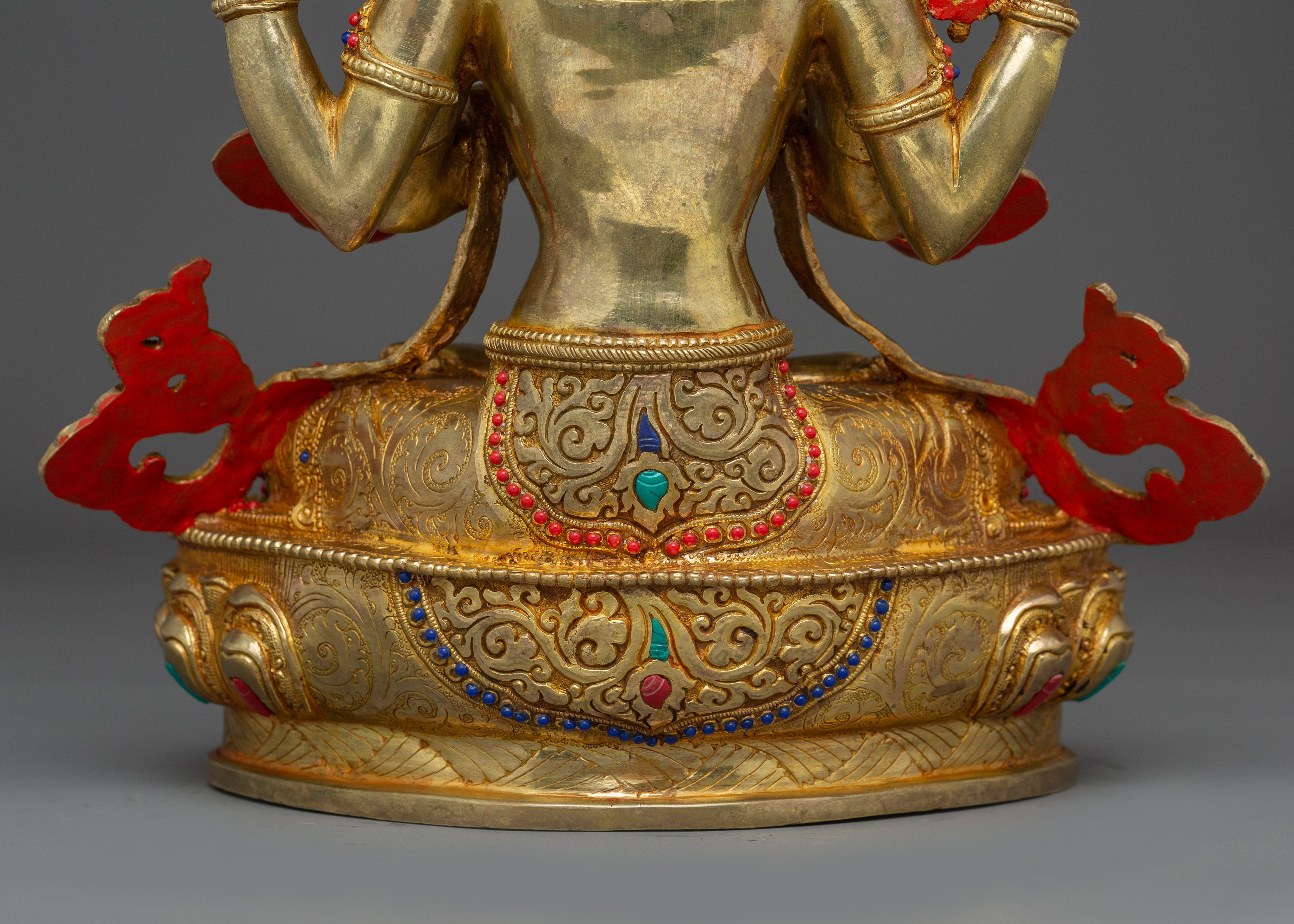 Golden Art of Bodhisattva Chenrezig for Meditation