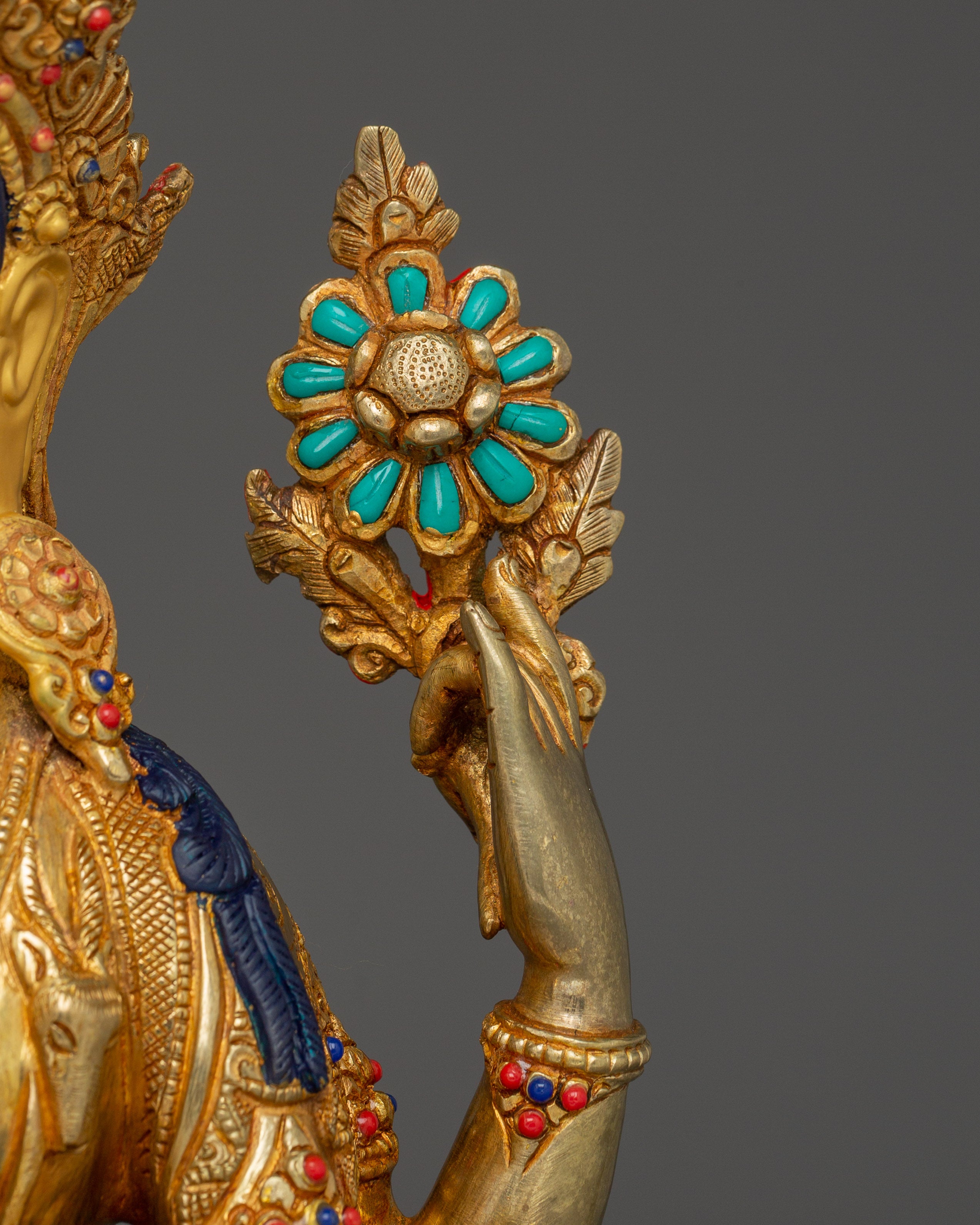 Golden Art of Bodhisattva Chenrezig for Meditation