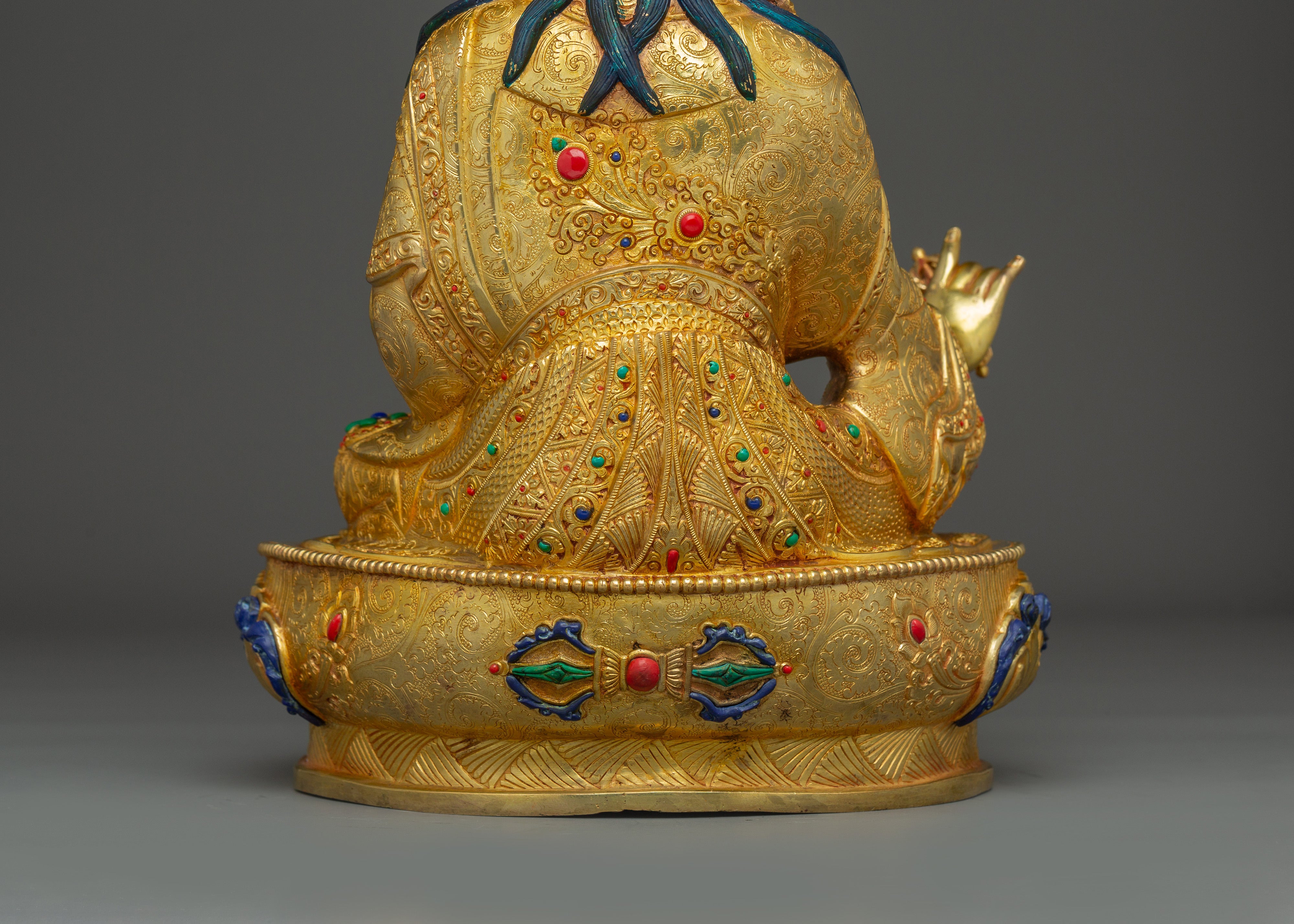 Guru Rinpoche, Mystic Sage | Nepali Handcrafted Icon