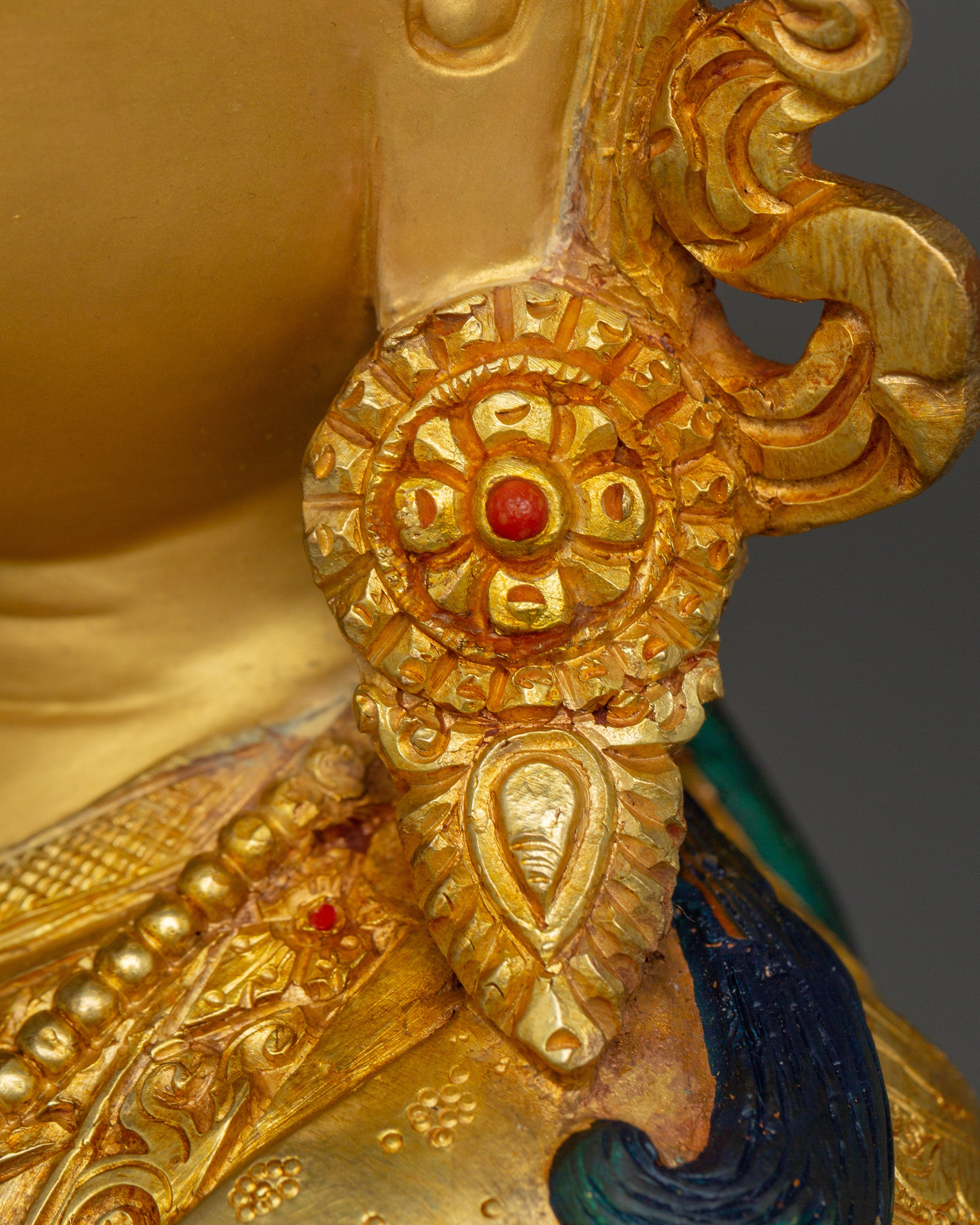 Guru Rinpoche, Mystic Sage | Nepali Handcrafted Icon