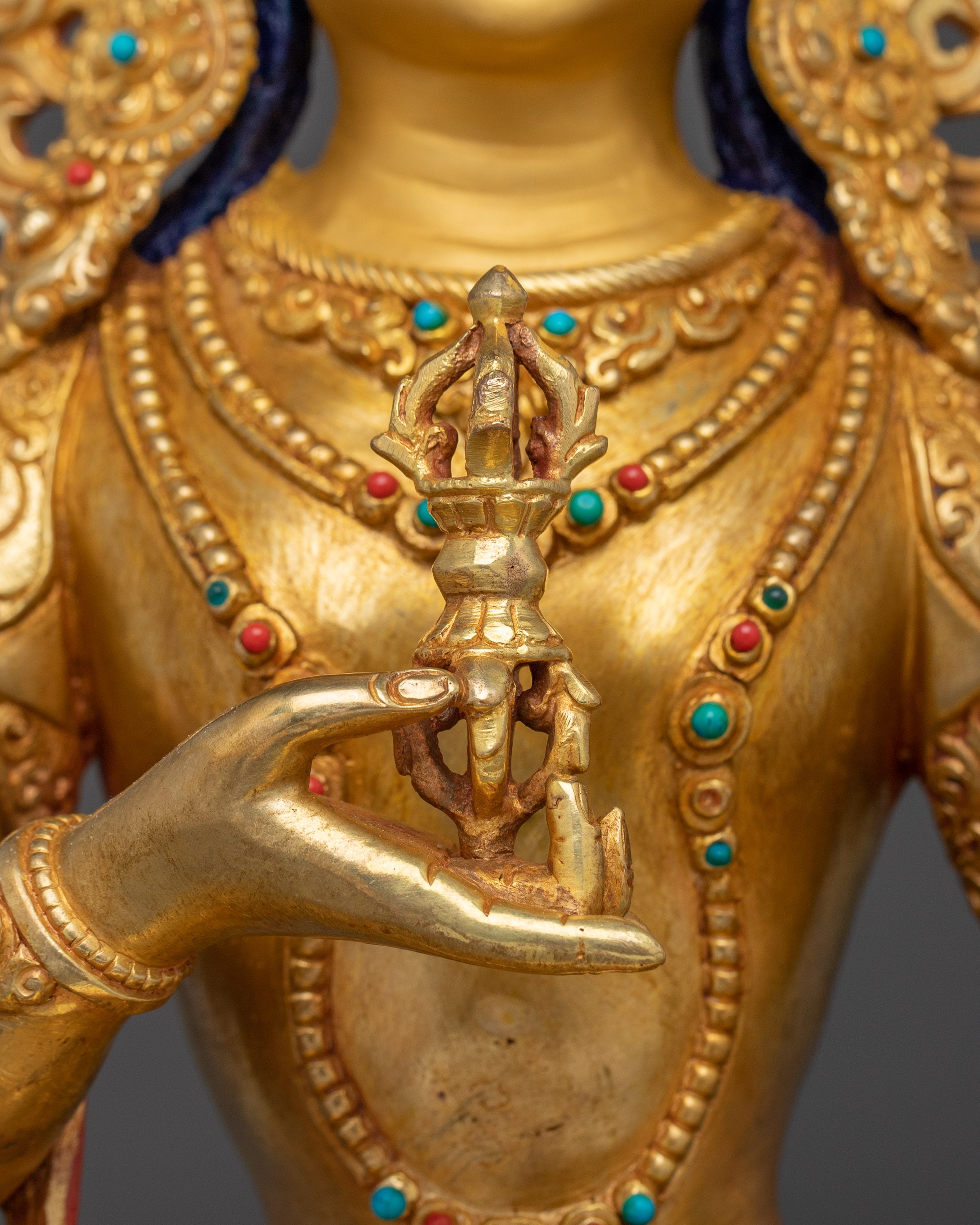 Tantric Vajrasattva Sculpture | Buddhist Statue of Purification