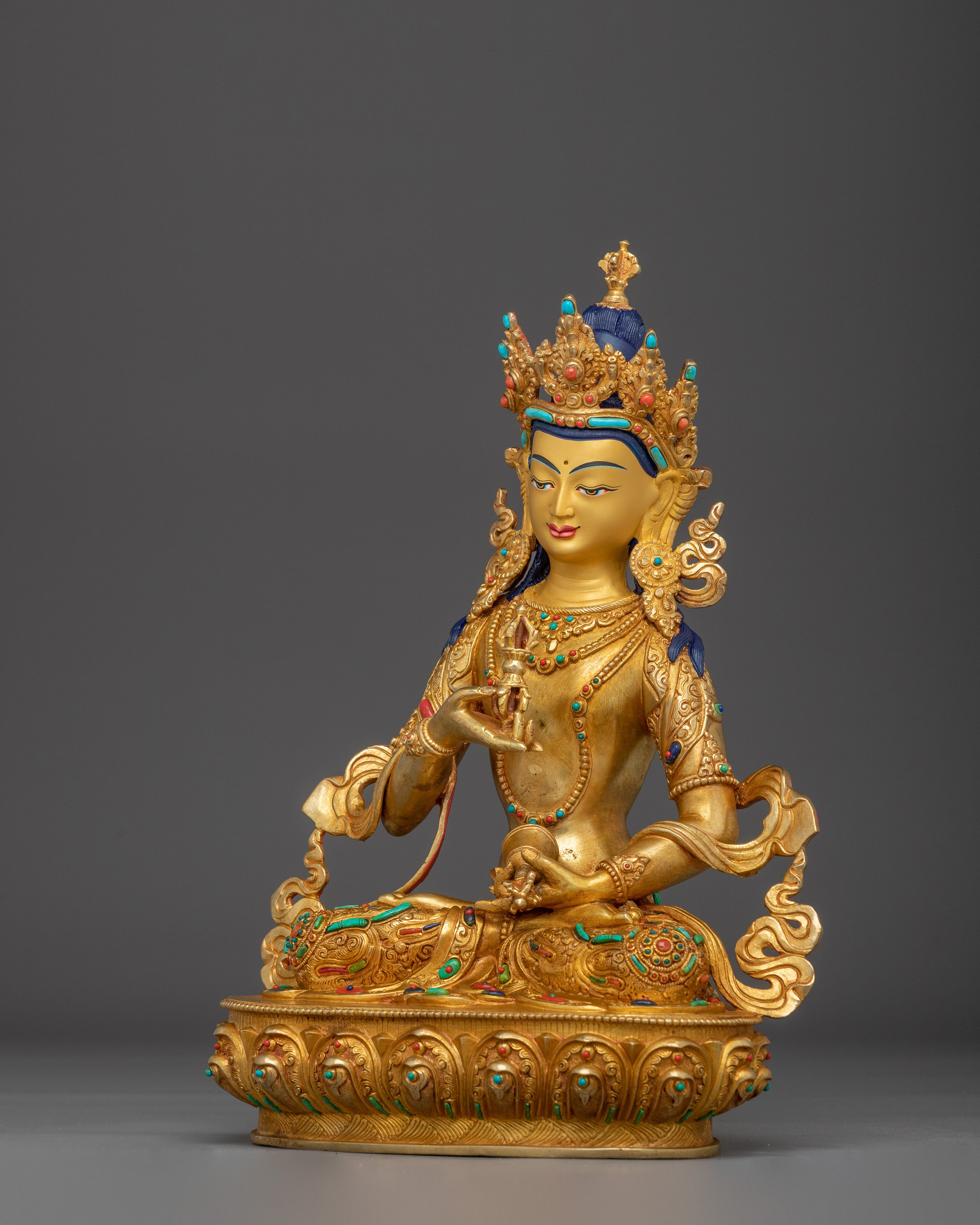 Tantric Vajrasattva Sculpture | Buddhist Statue of Purification