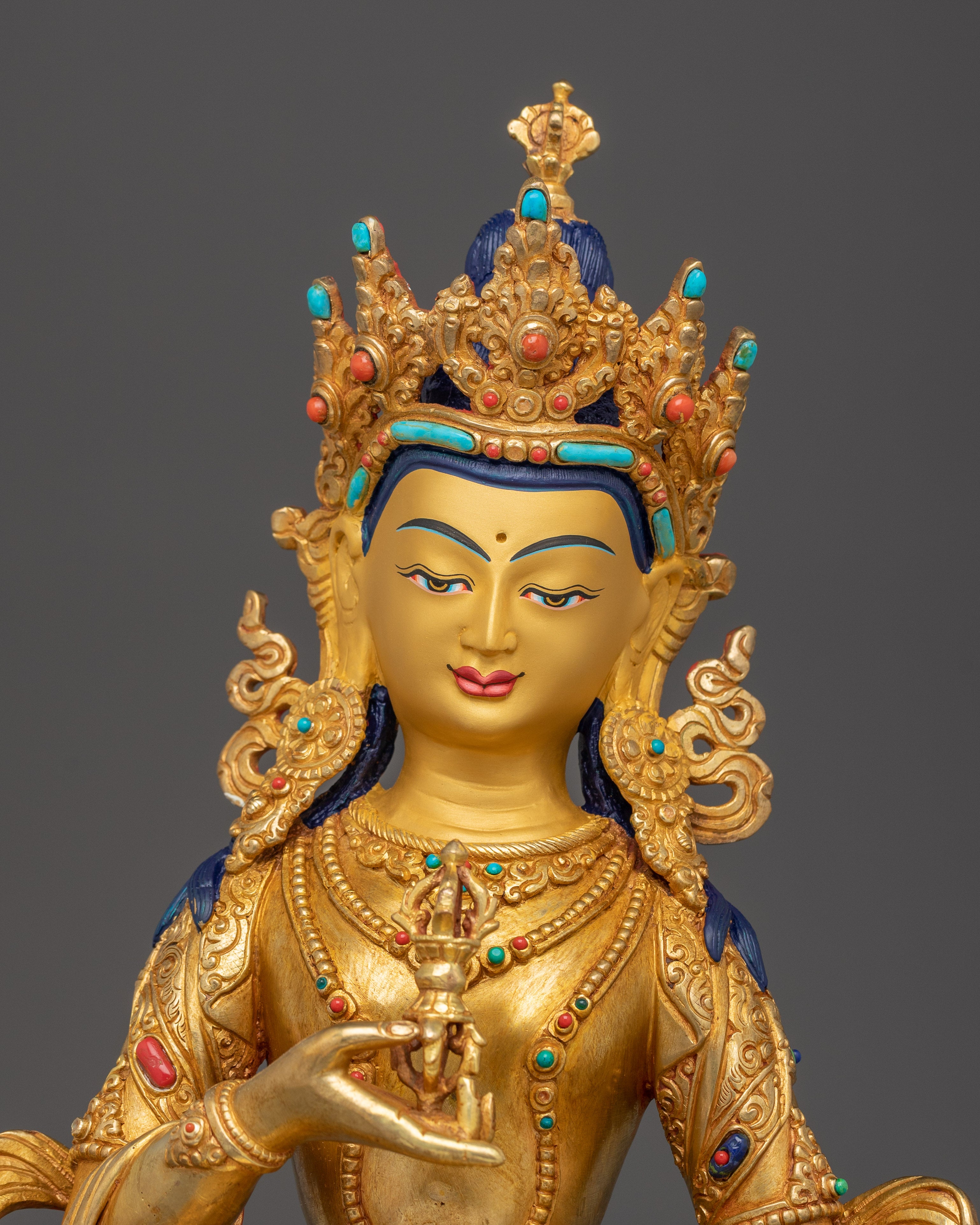 Tantric Vajrasattva Sculpture | Buddhist Statue of Purification