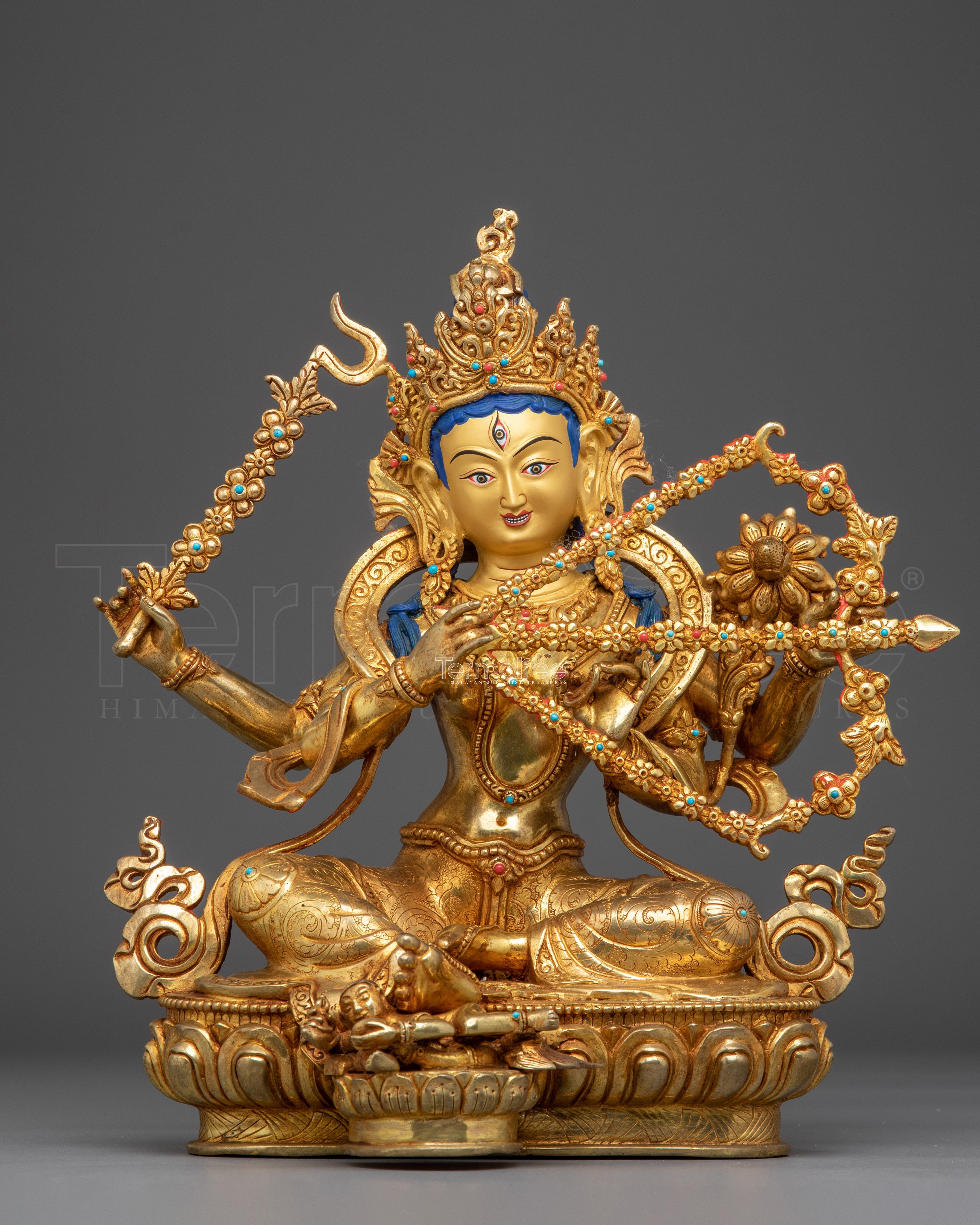 Seated Kurukulla Statue | Goddess of Magnetism