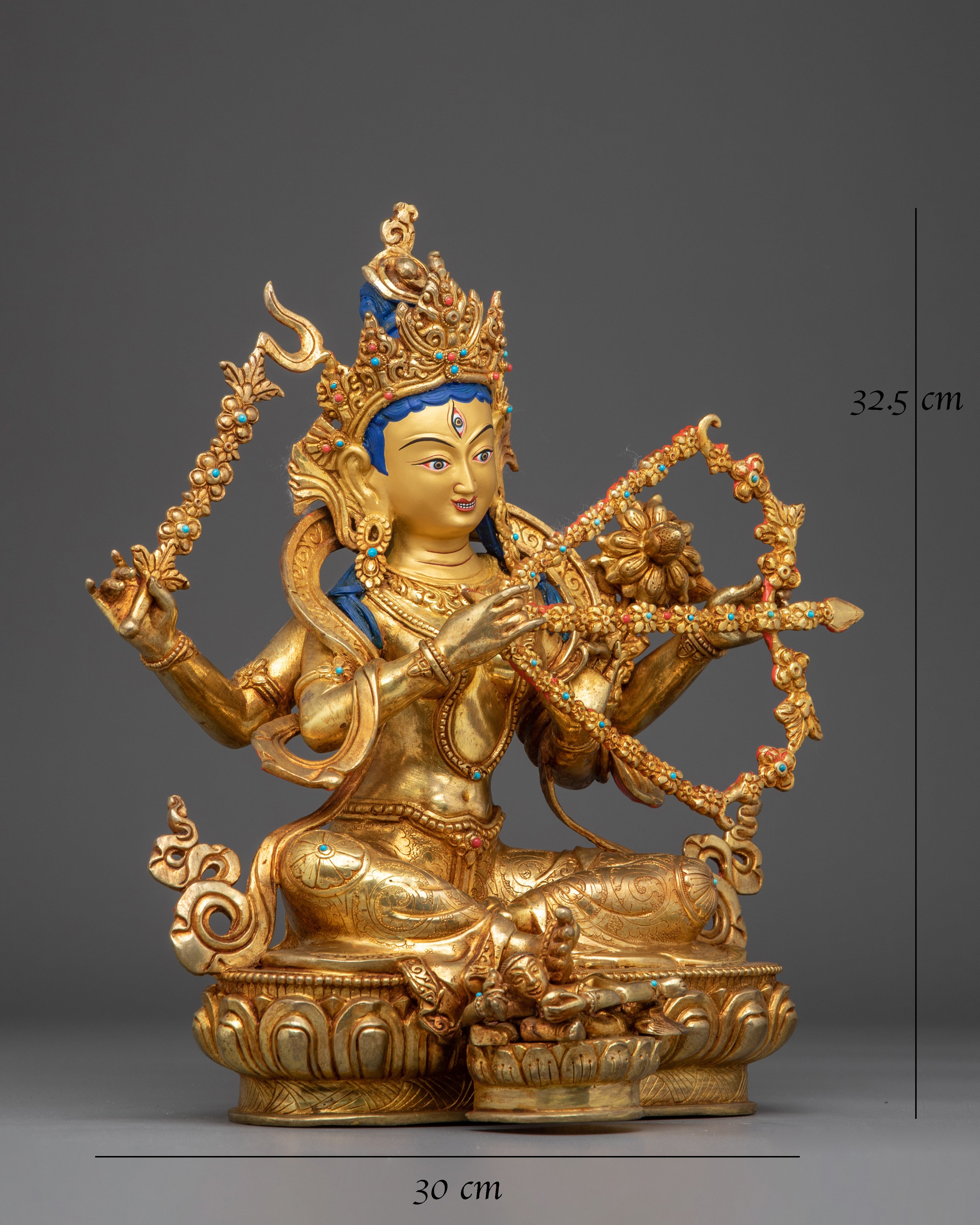 Seated Kurukulla Statue 