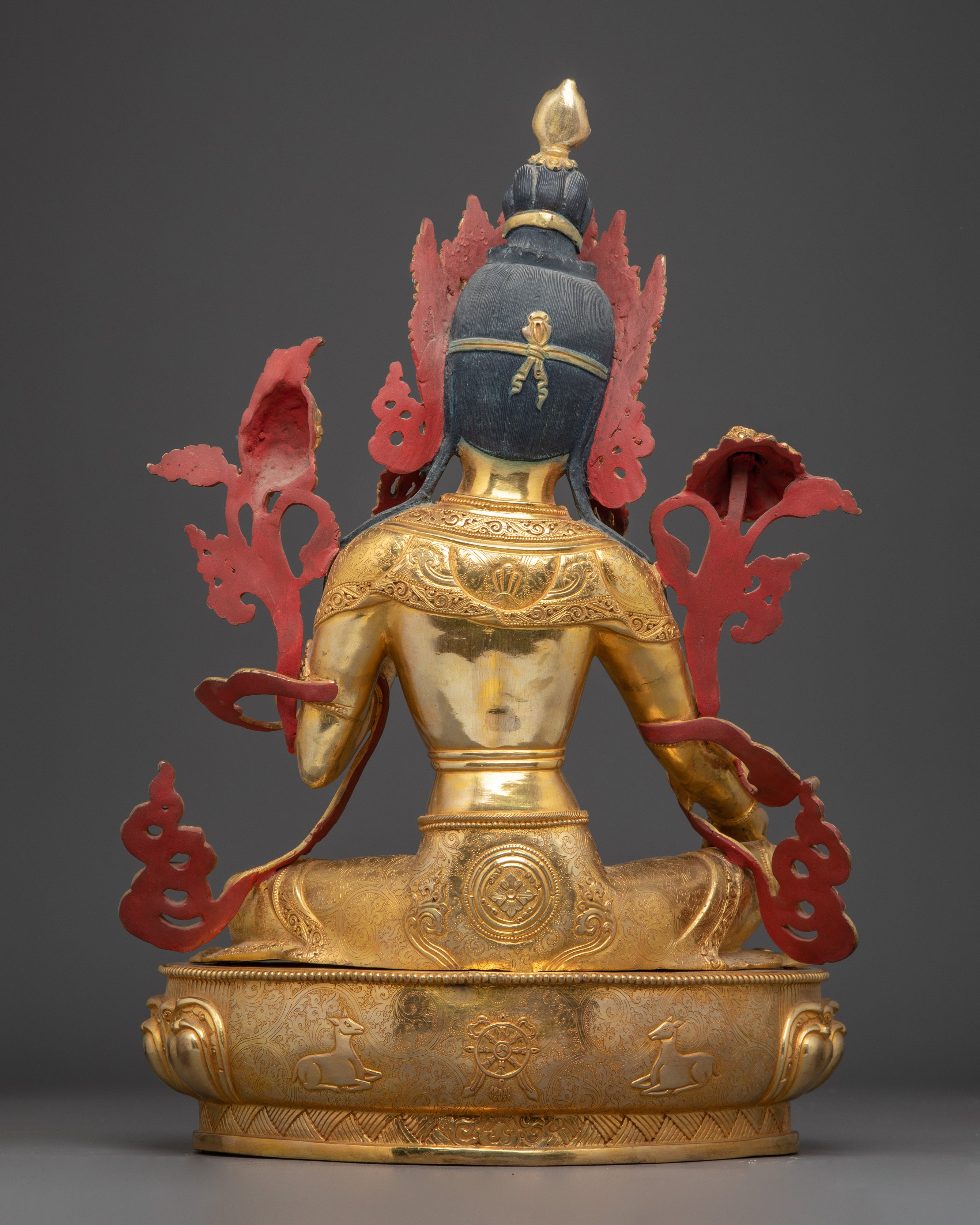 Radiant Green Tara Sculpture - Mother of Compassion and Liberation