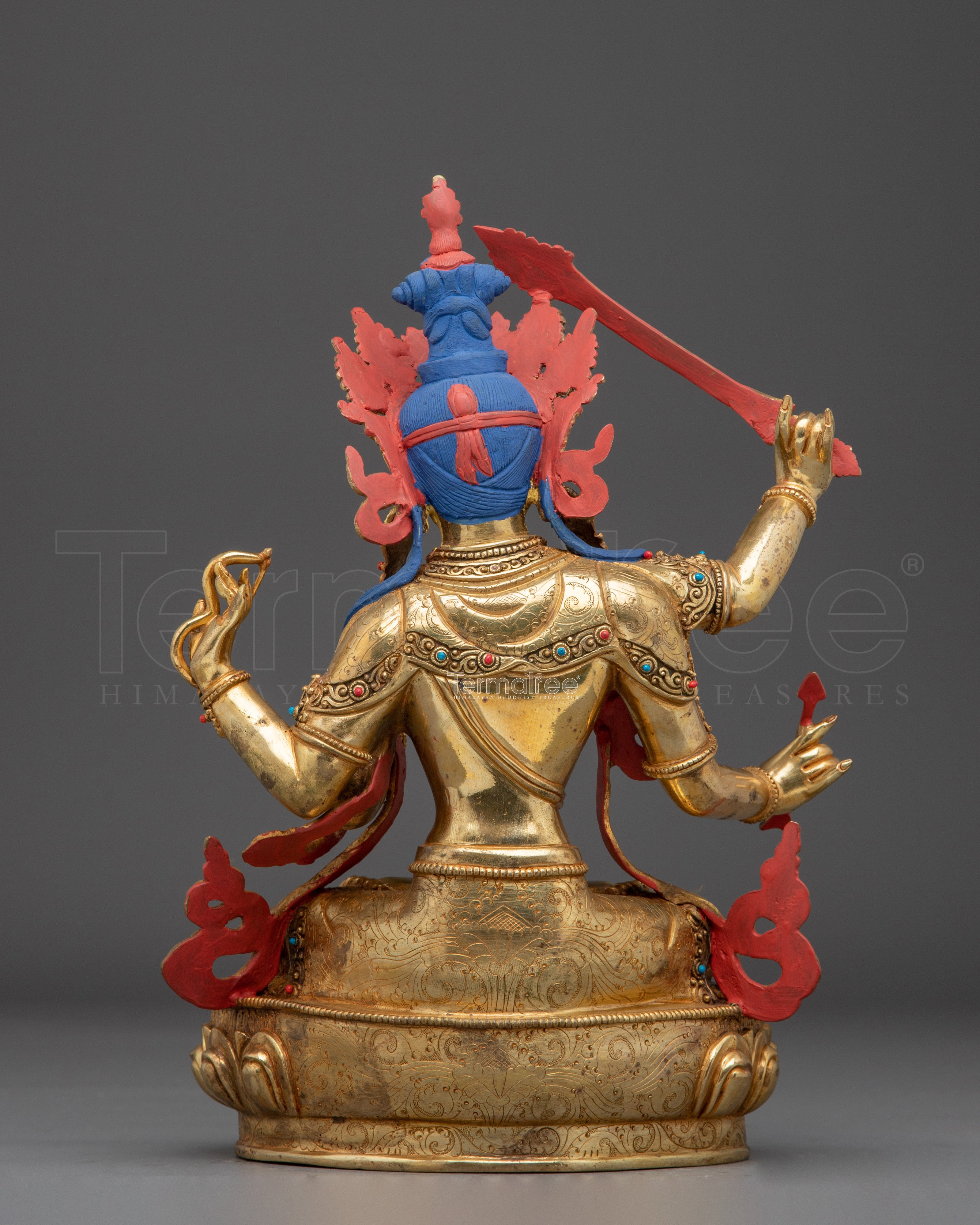 Manjushri Artwork: Enlightenment Figure