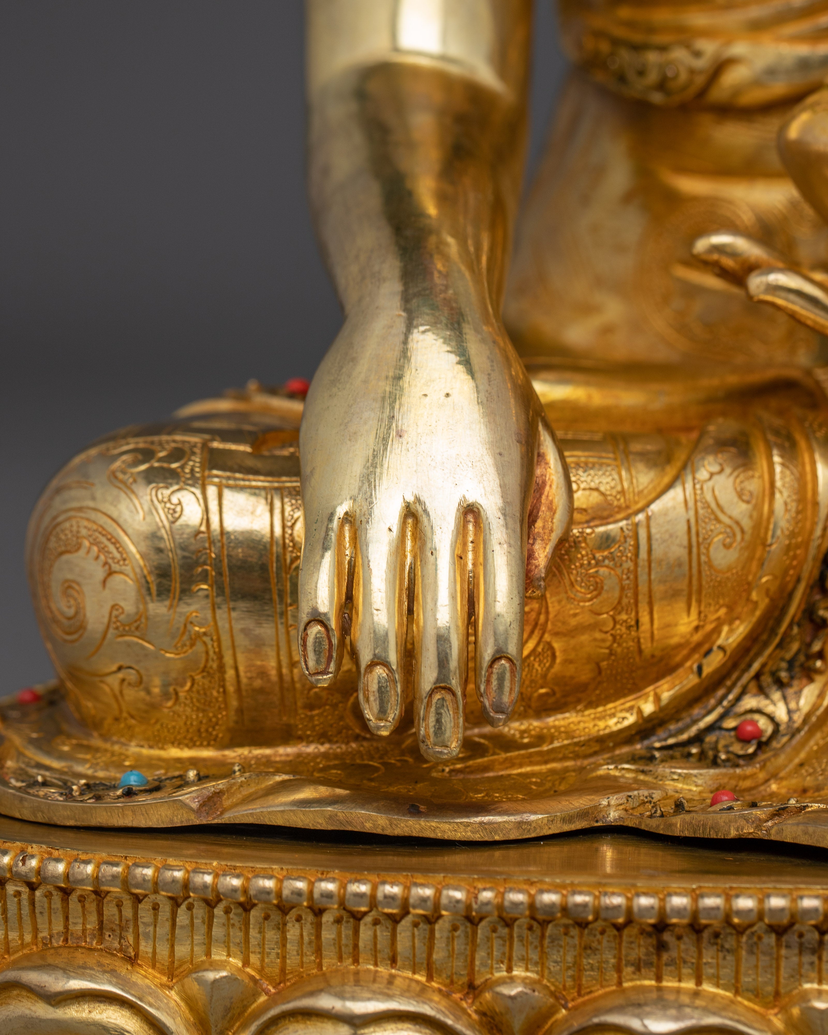 Sacred Jigten Sumgon Statue | Nepali Handcrafted Artwork