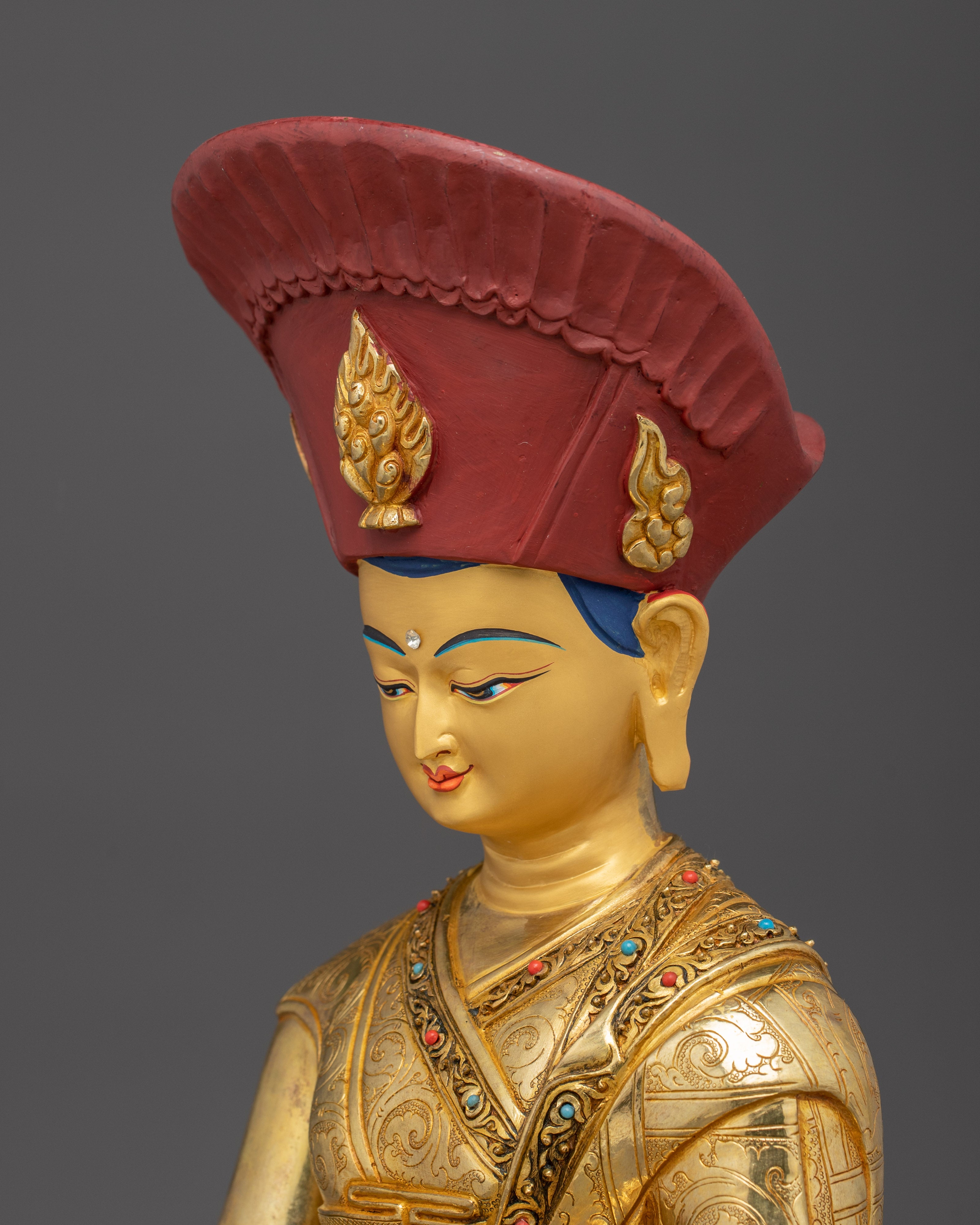 Sacred Jigten Sumgon Statue | Nepali Handcrafted Artwork