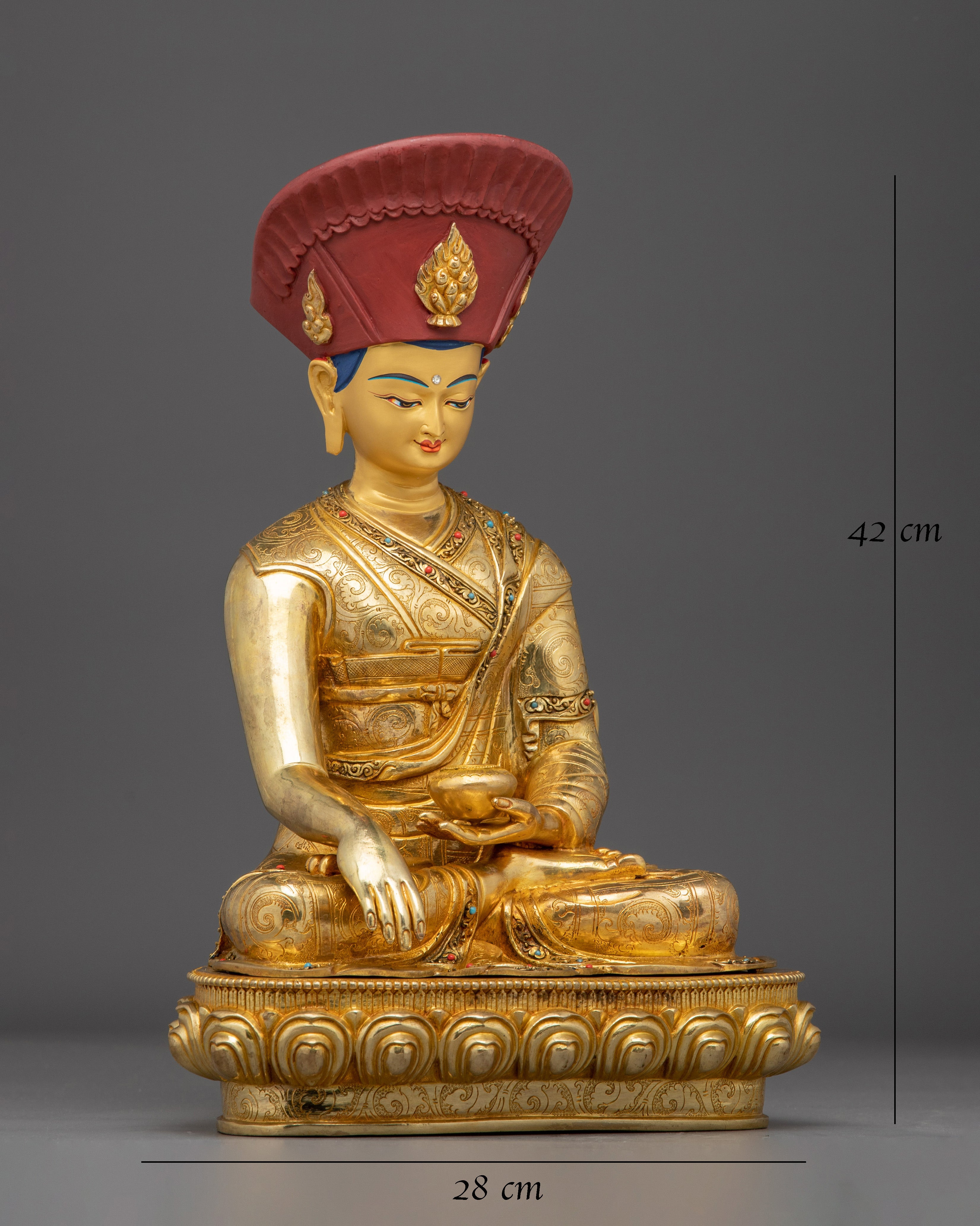 Sacred Jigten Sumgon Statue | Nepali Handcrafted Artwork