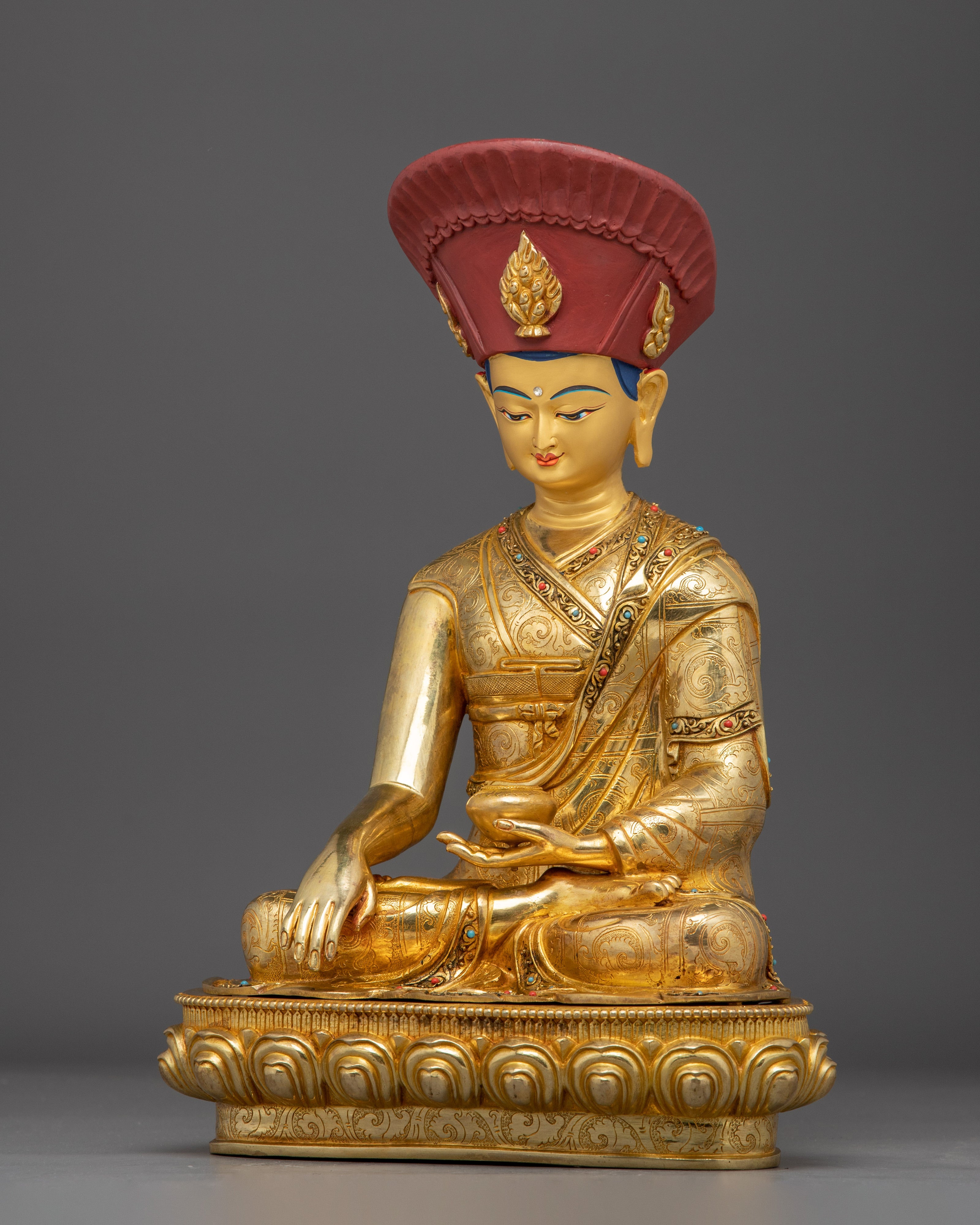 Sacred Jigten Sumgon Statue | Nepali Handcrafted Artwork