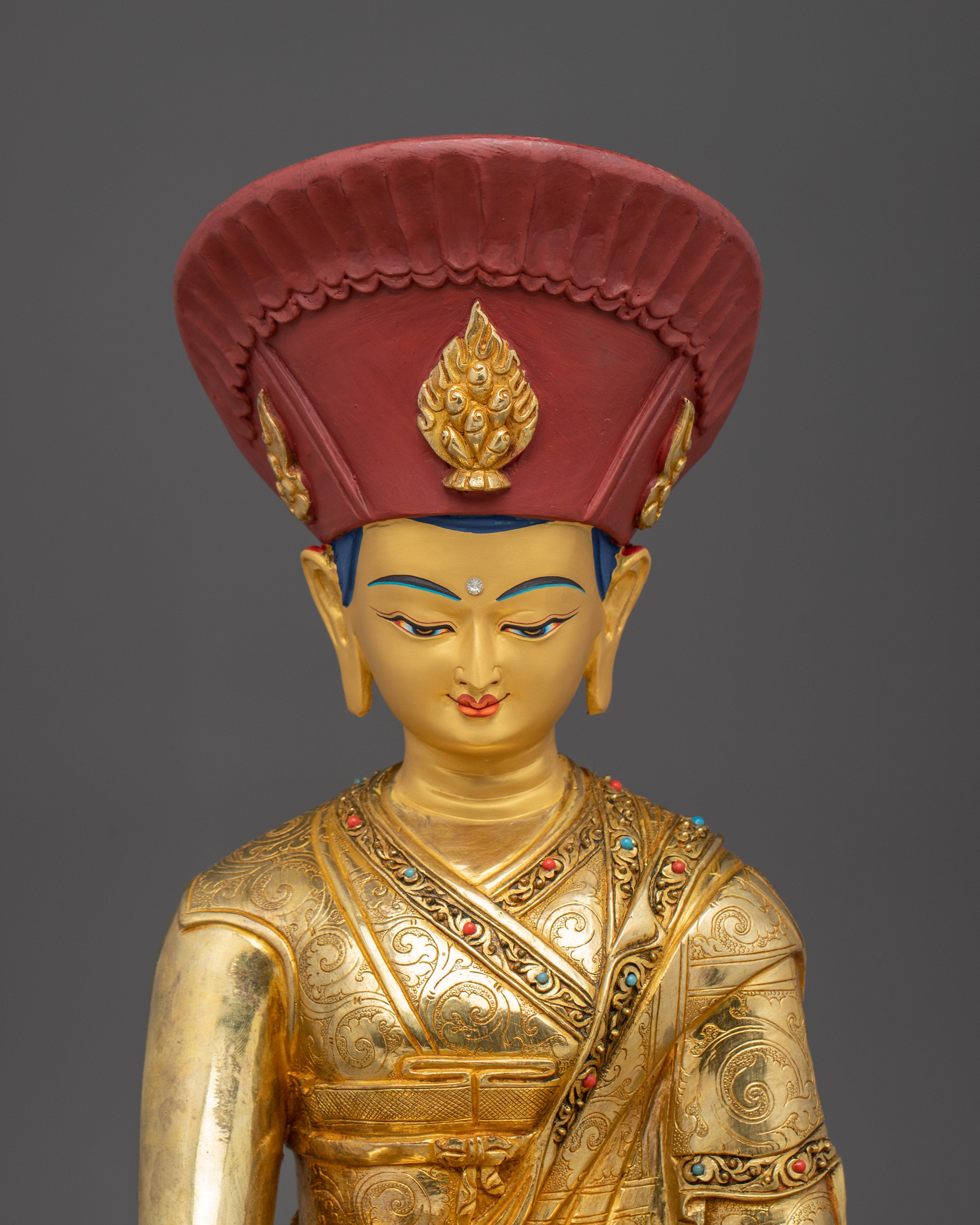 Sacred Jigten Sumgon Statue | Nepali Handcrafted Artwork