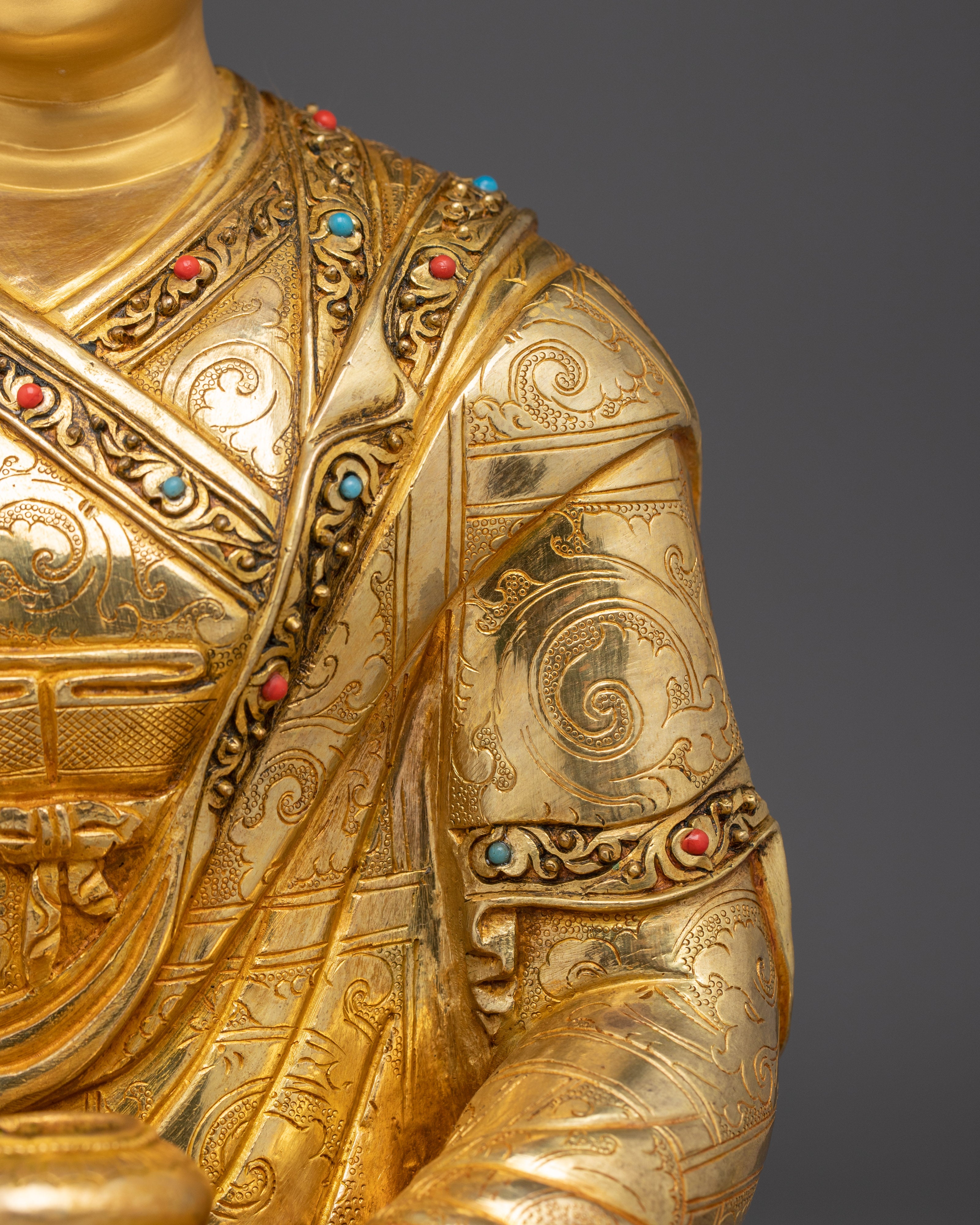 Sacred Jigten Sumgon Statue | Nepali Handcrafted Artwork