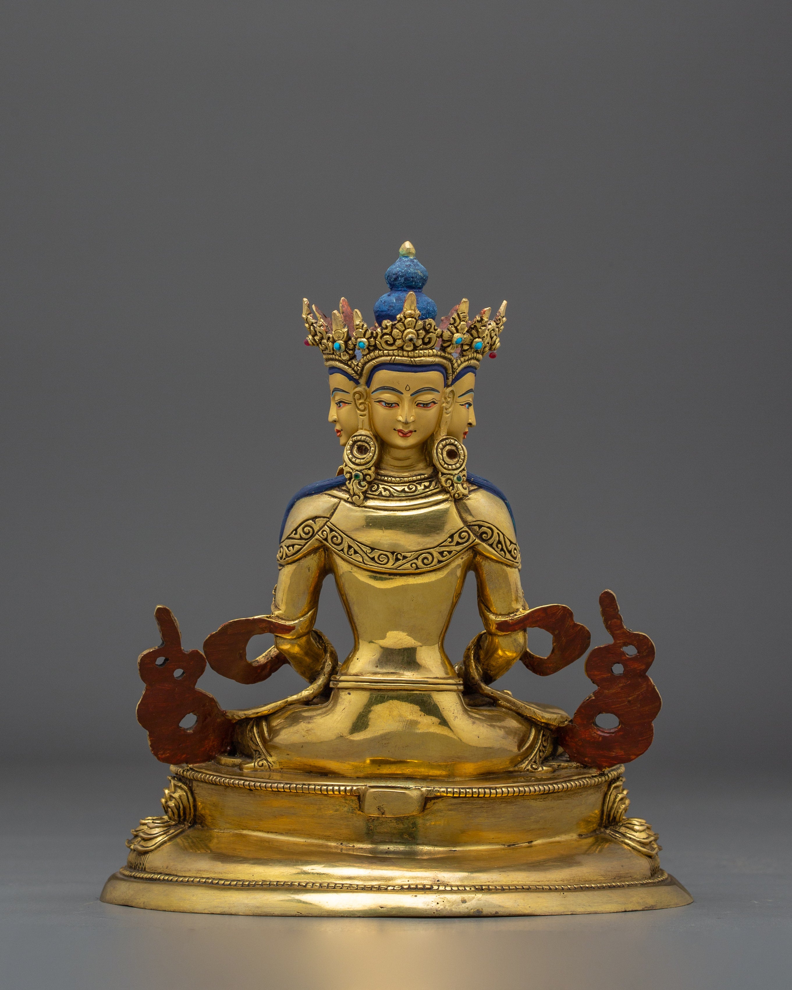 Statue of Dhyani Buddha Vairocana | The Cosmic Buddha
