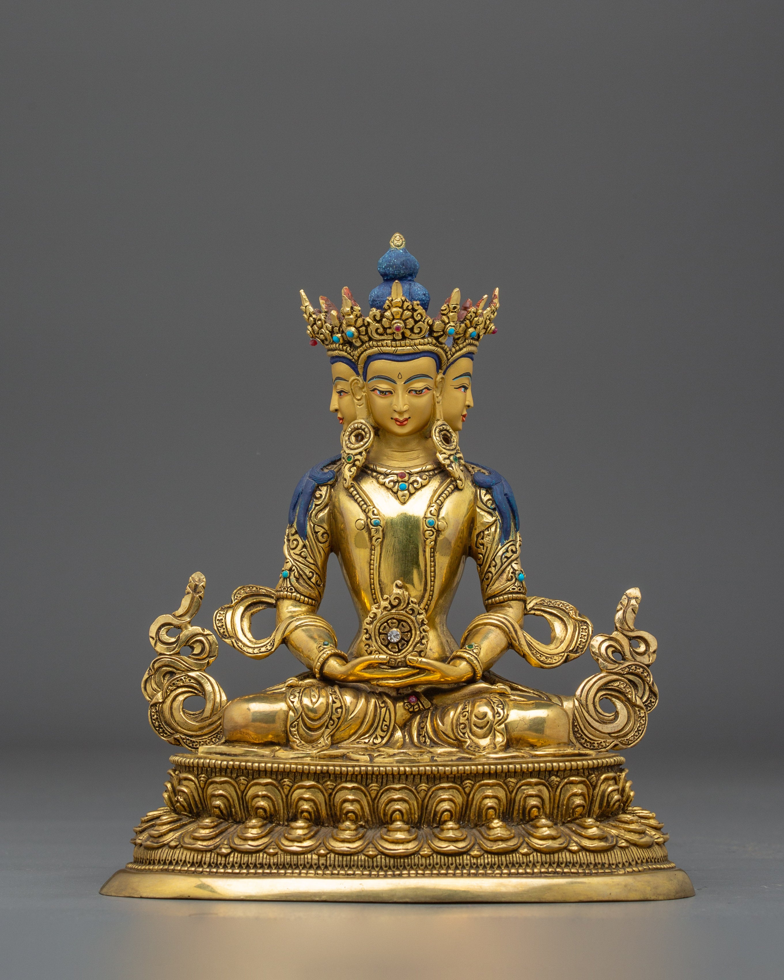 Statue of Dhyani Buddha Vairocana | The Cosmic Buddha