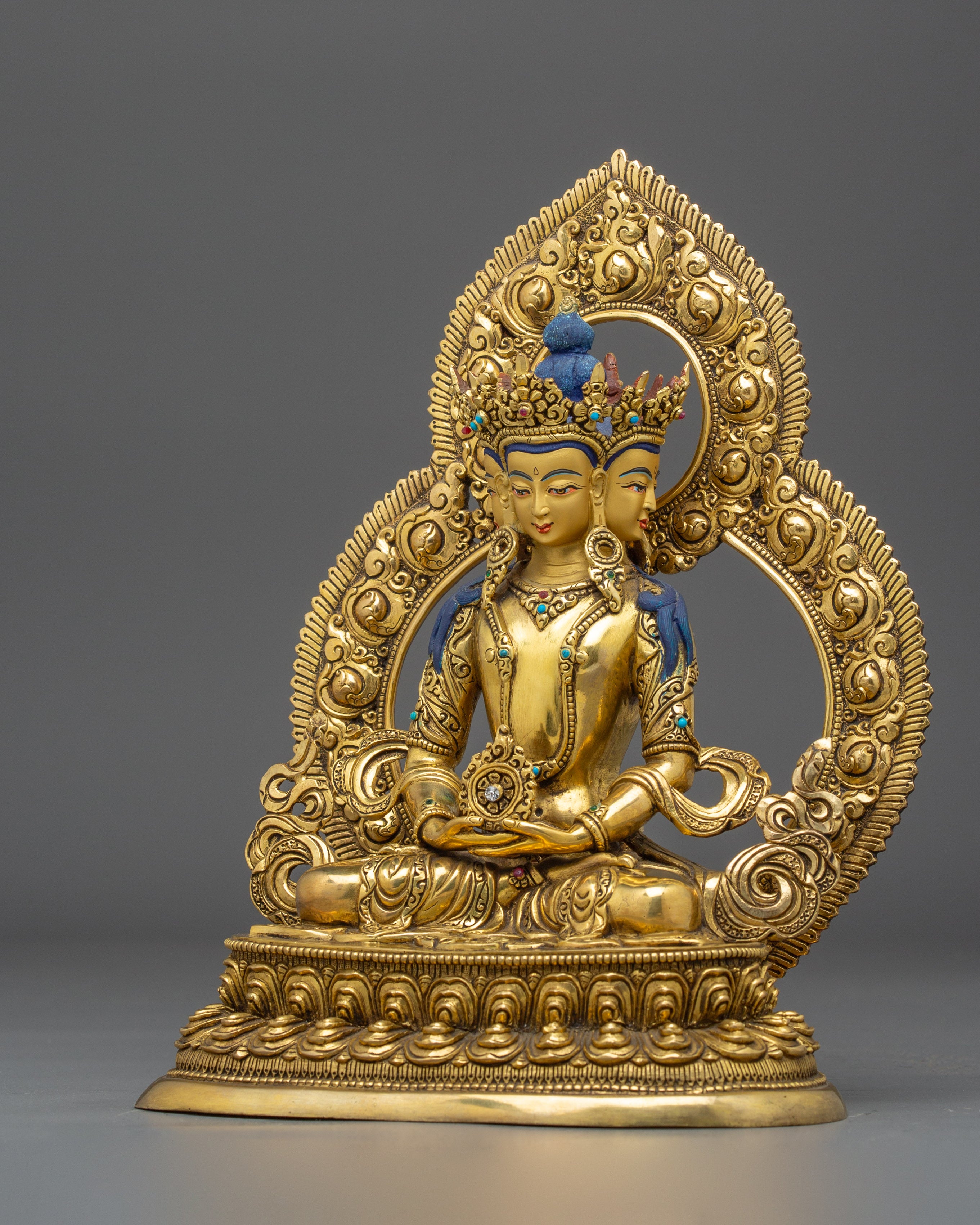 Statue of Dhyani Buddha Vairocana | The Cosmic Buddha