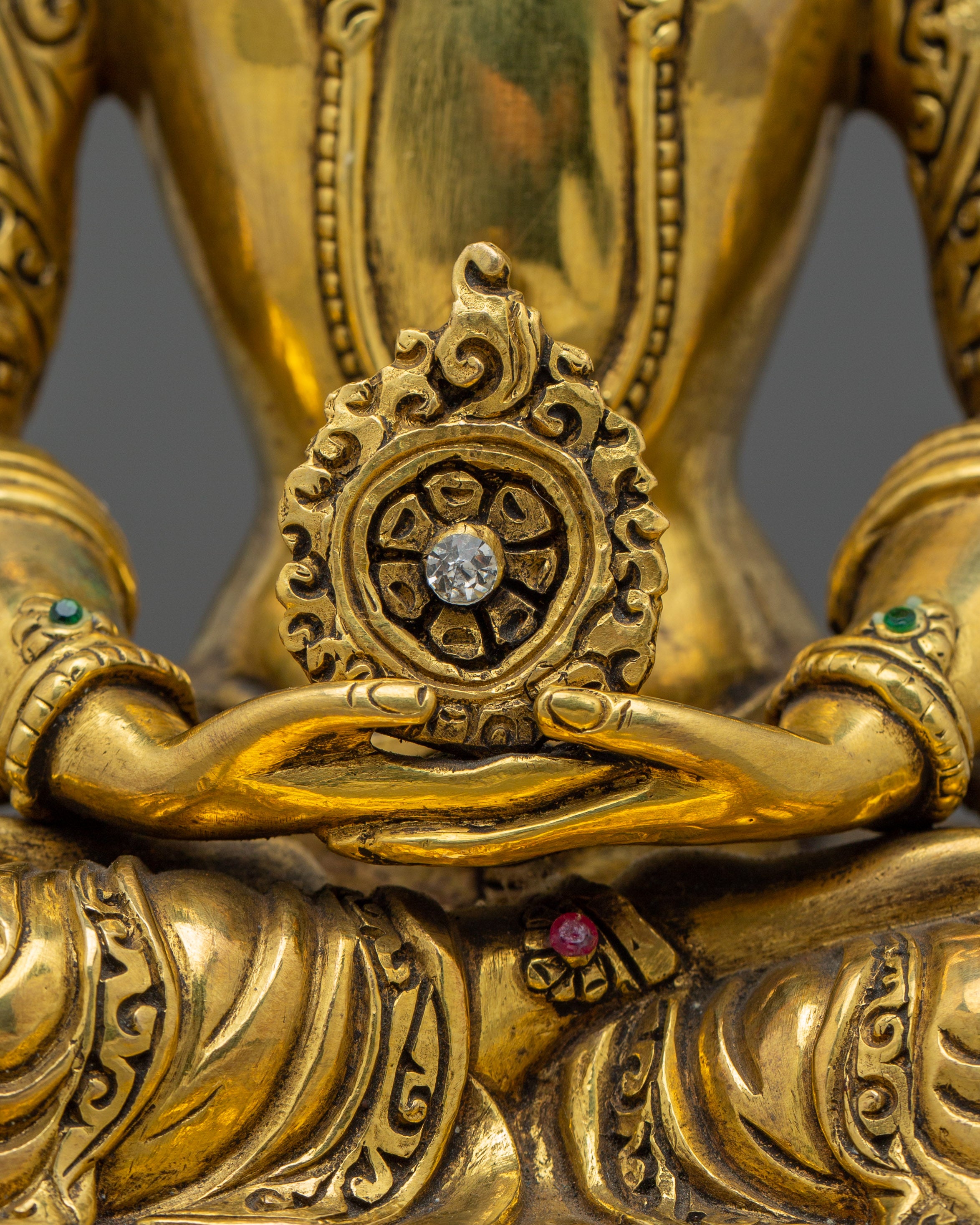 Statue of Dhyani Buddha Vairocana | The Cosmic Buddha