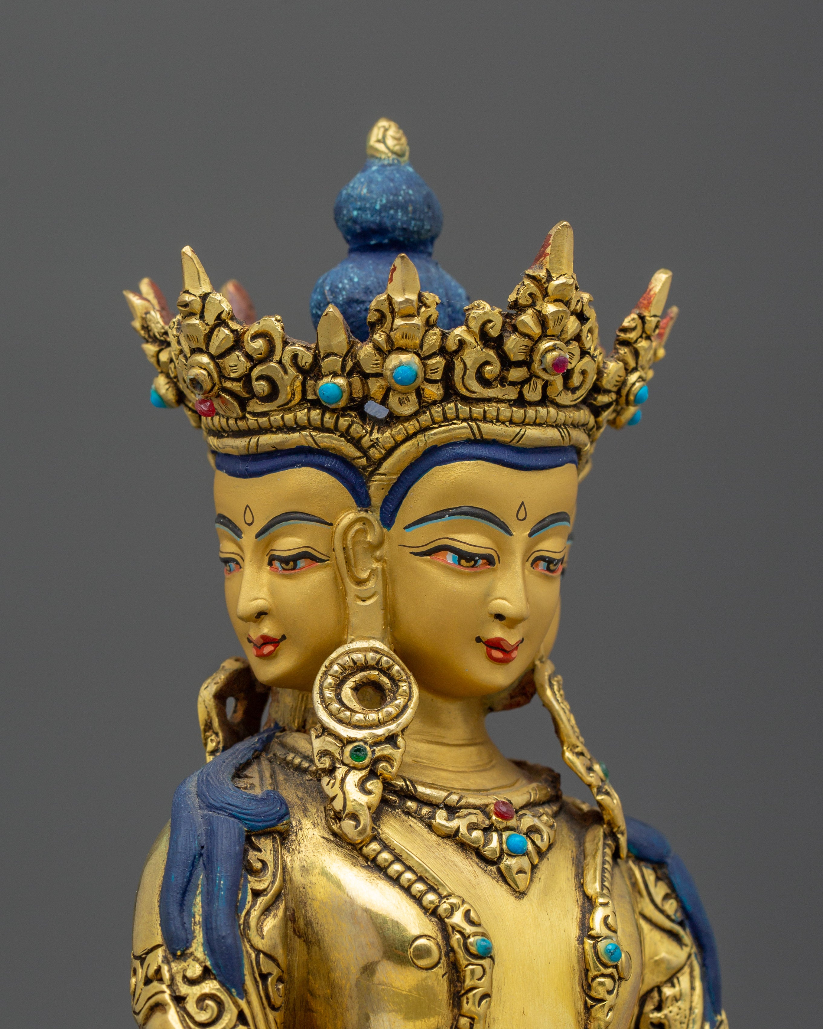 Statue of Dhyani Buddha Vairocana | The Cosmic Buddha