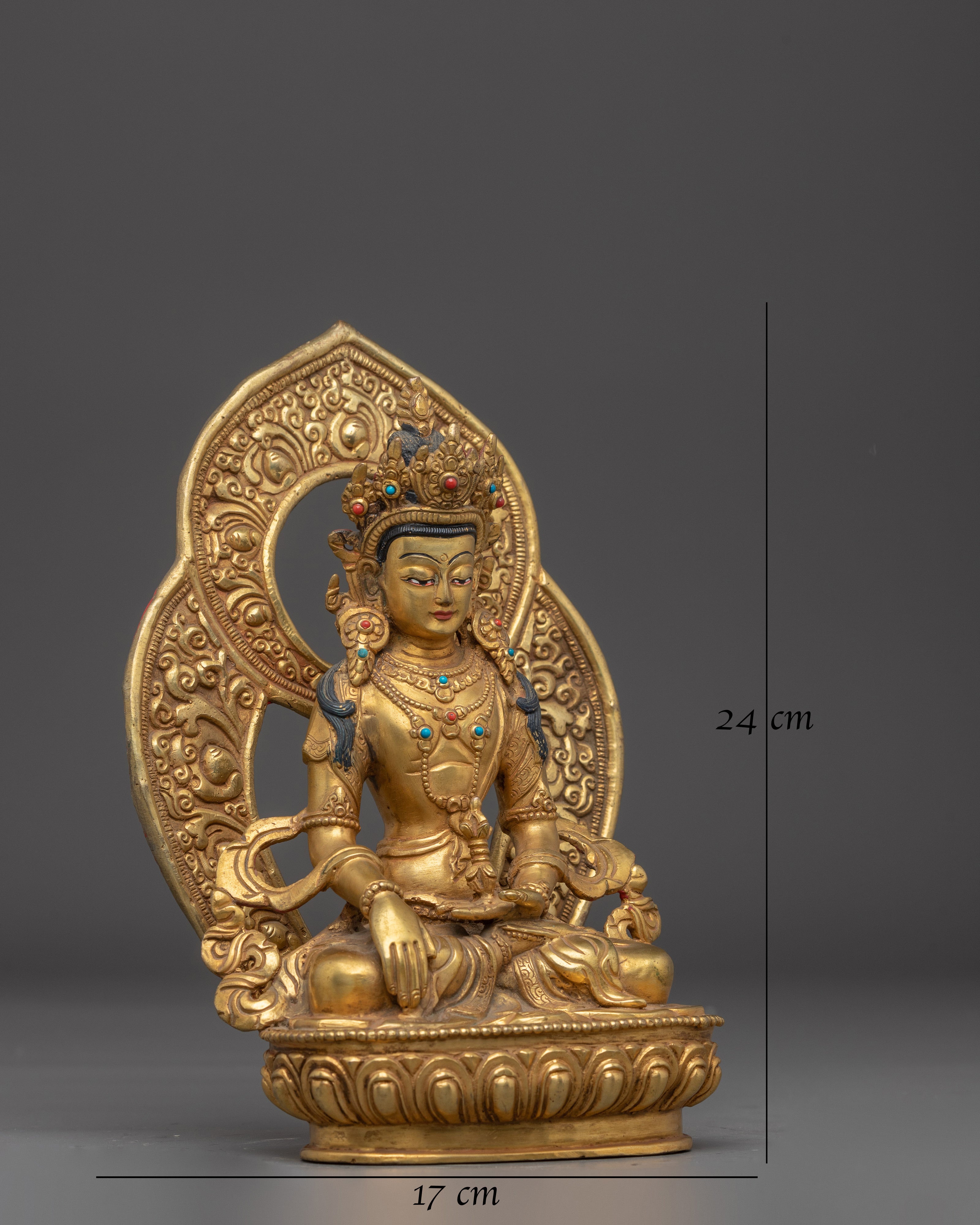 Mitrugpa Himalayan Statue: Akshobhya Buddha Artwork