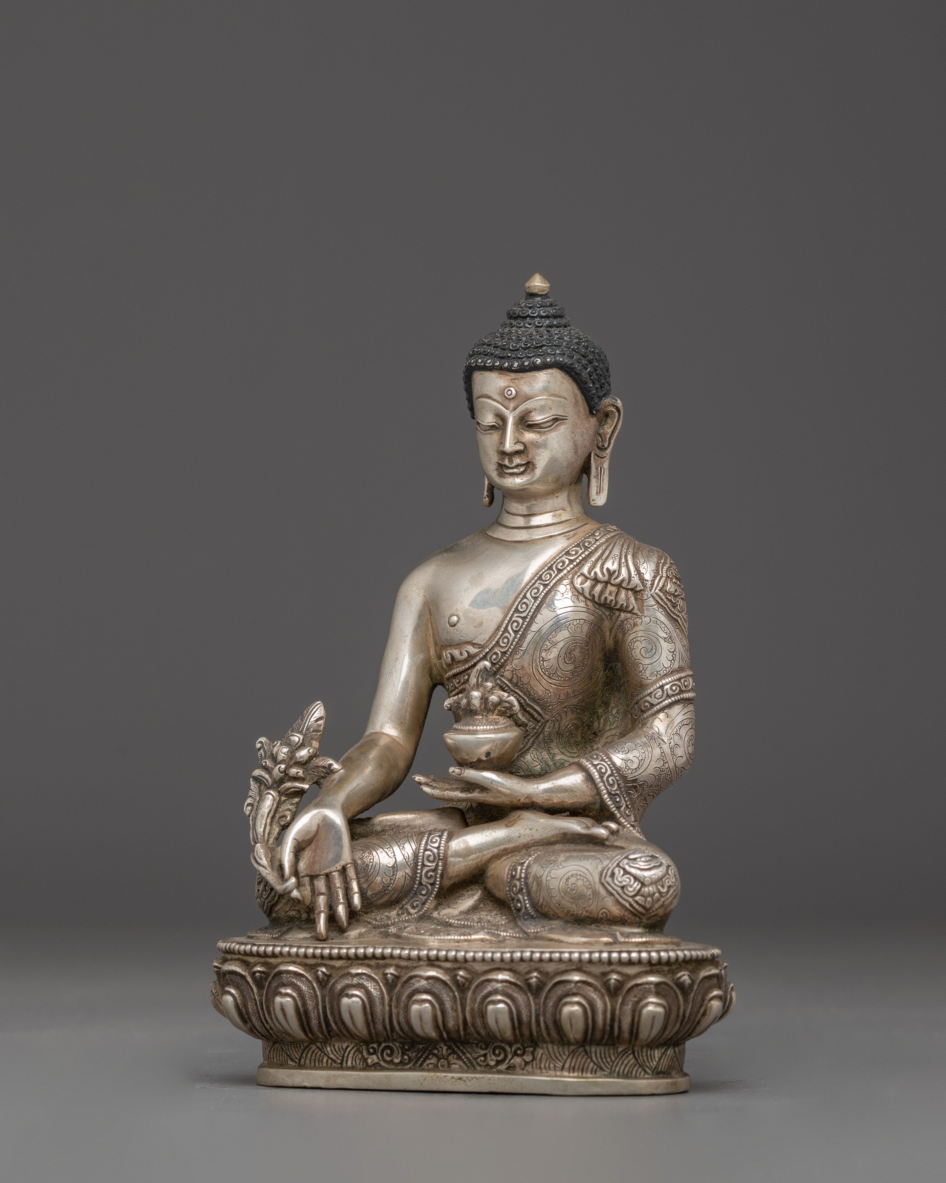 Medicine Buddha Enlighten Healing Artwork - Symbol of wellness and Enlightenment