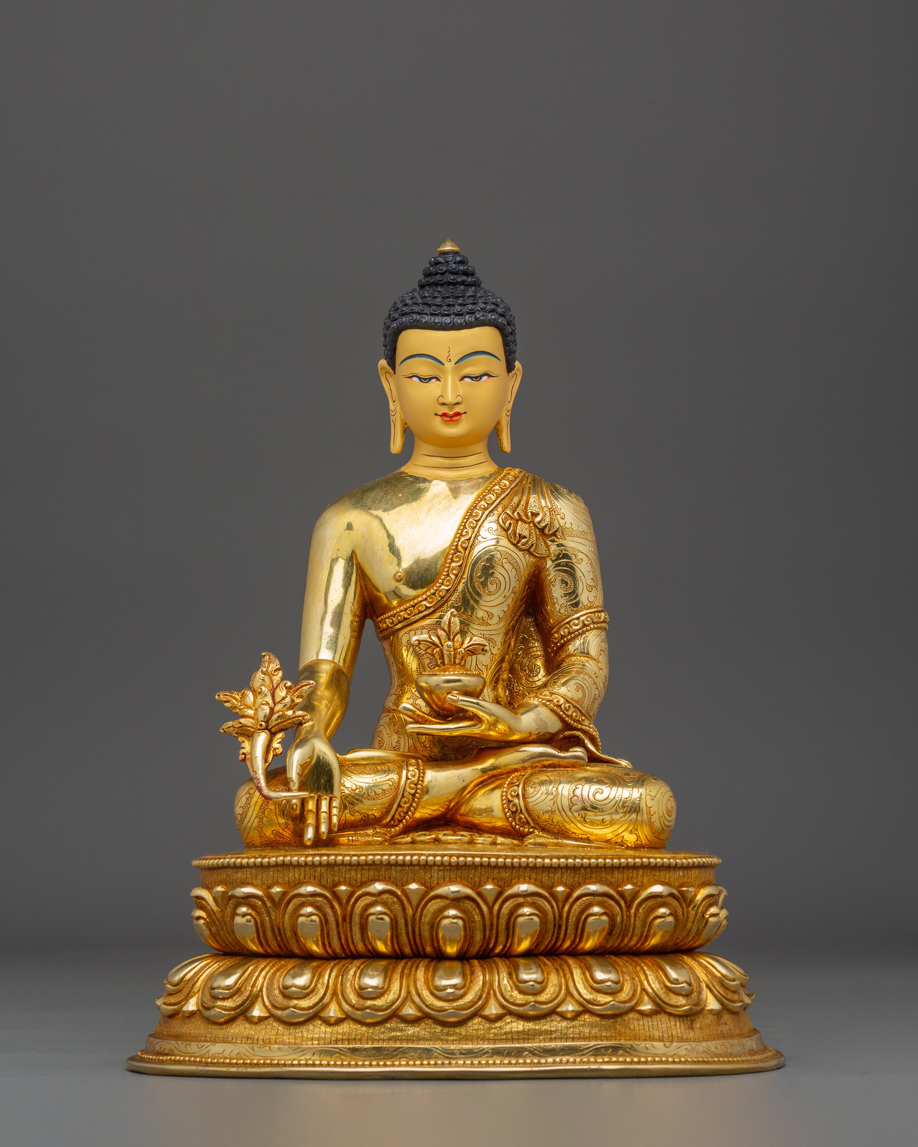 Serene Healer Medicine Buddha Artwork