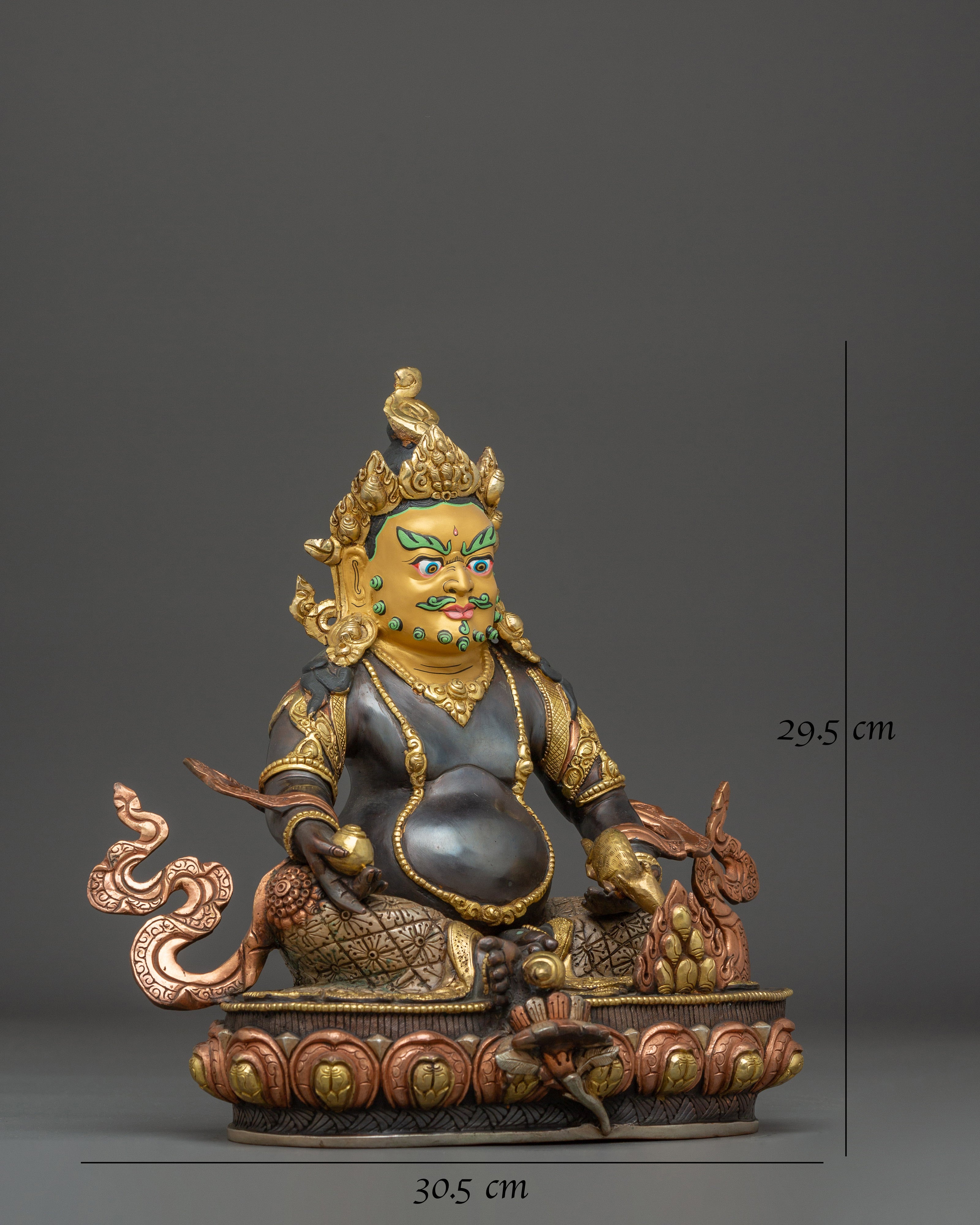 Dzambhala Figurine: The Lord of Abundance