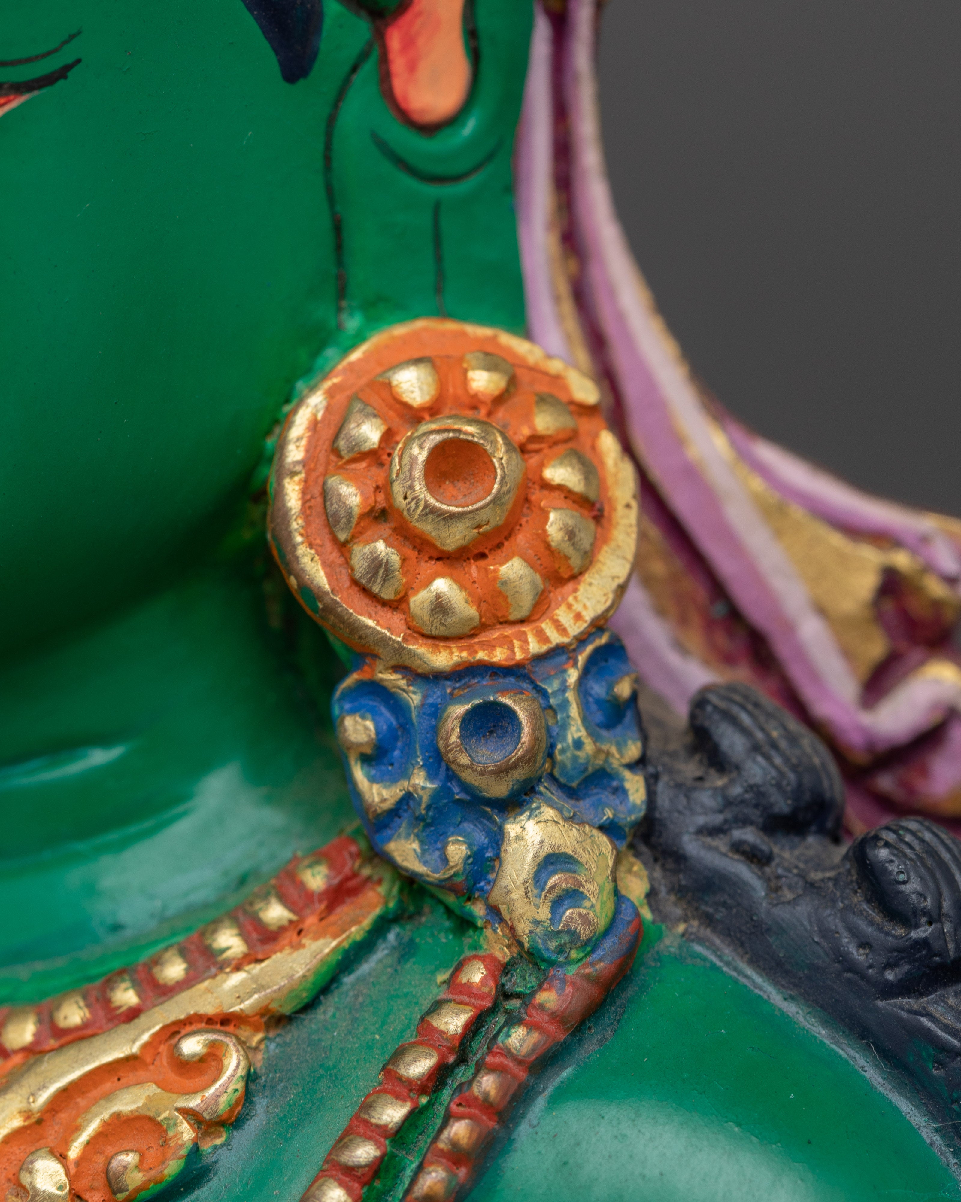 Artwork of Green Tara: Mother of Liberation