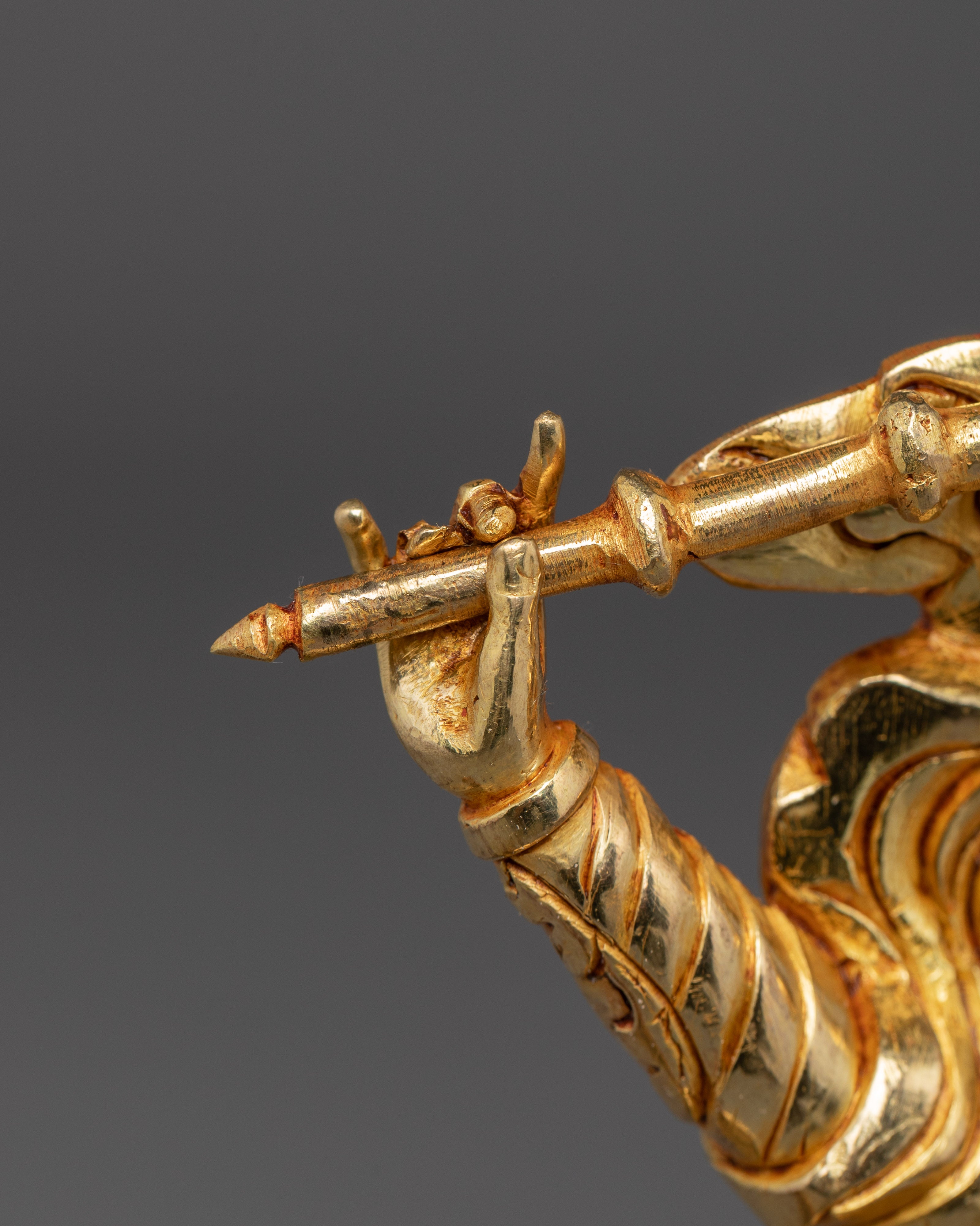 Himalayan King Gesar Statue | Handcrafted Nepali Artwork