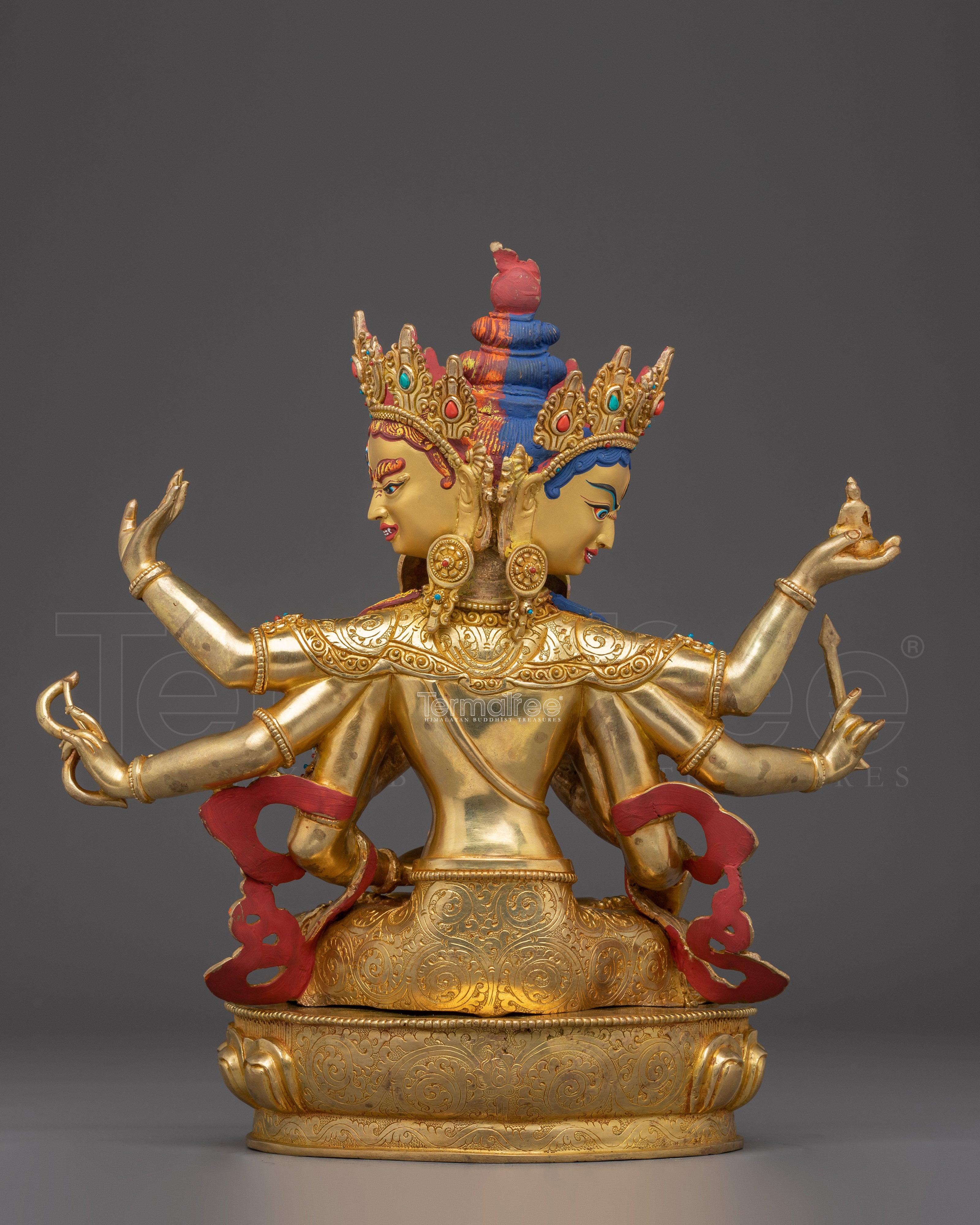 Handmade Sculpture of Buddhist Healing Goddess Namgyalma
