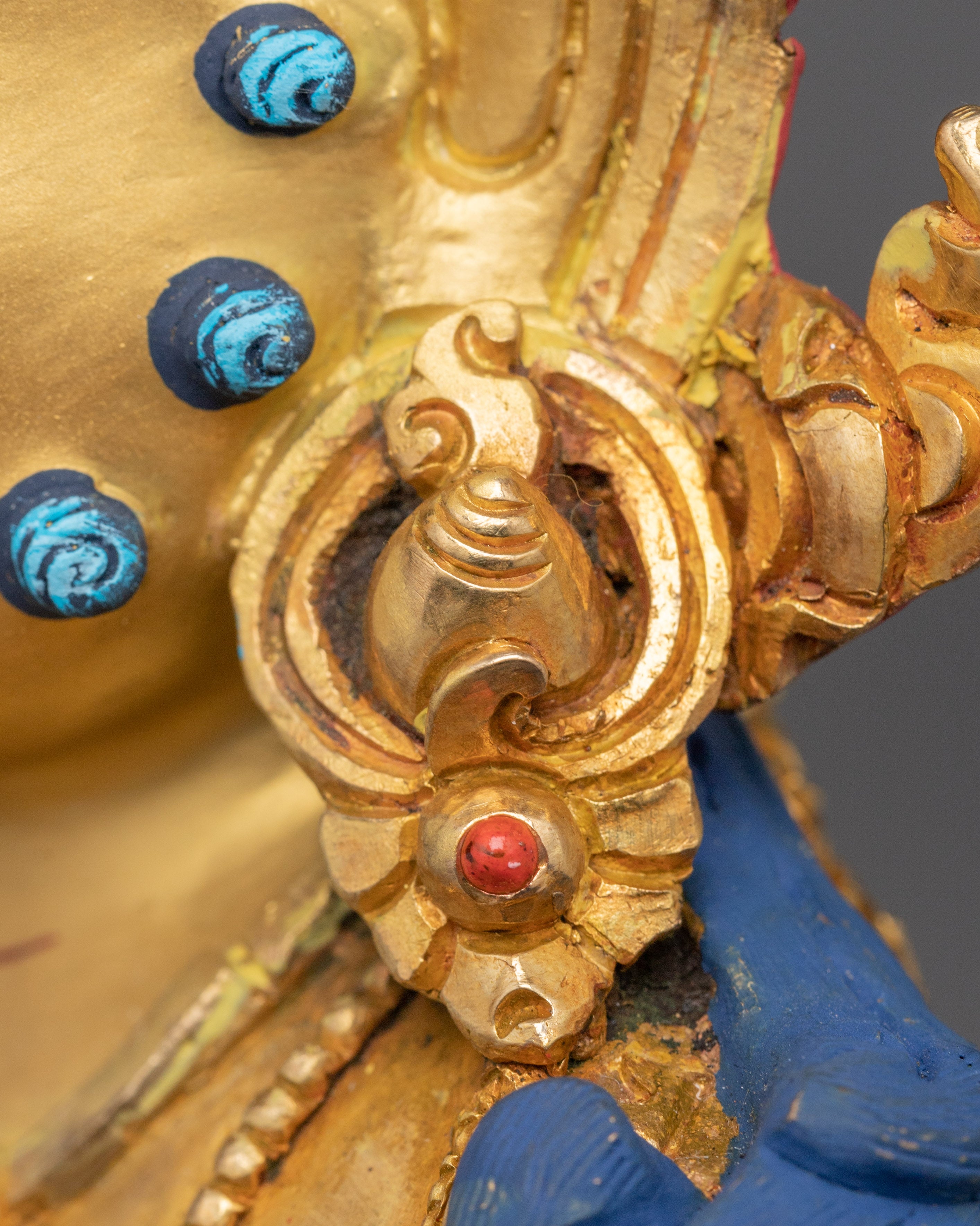 Statue of Dzambhala: God of Wealth and Fortune