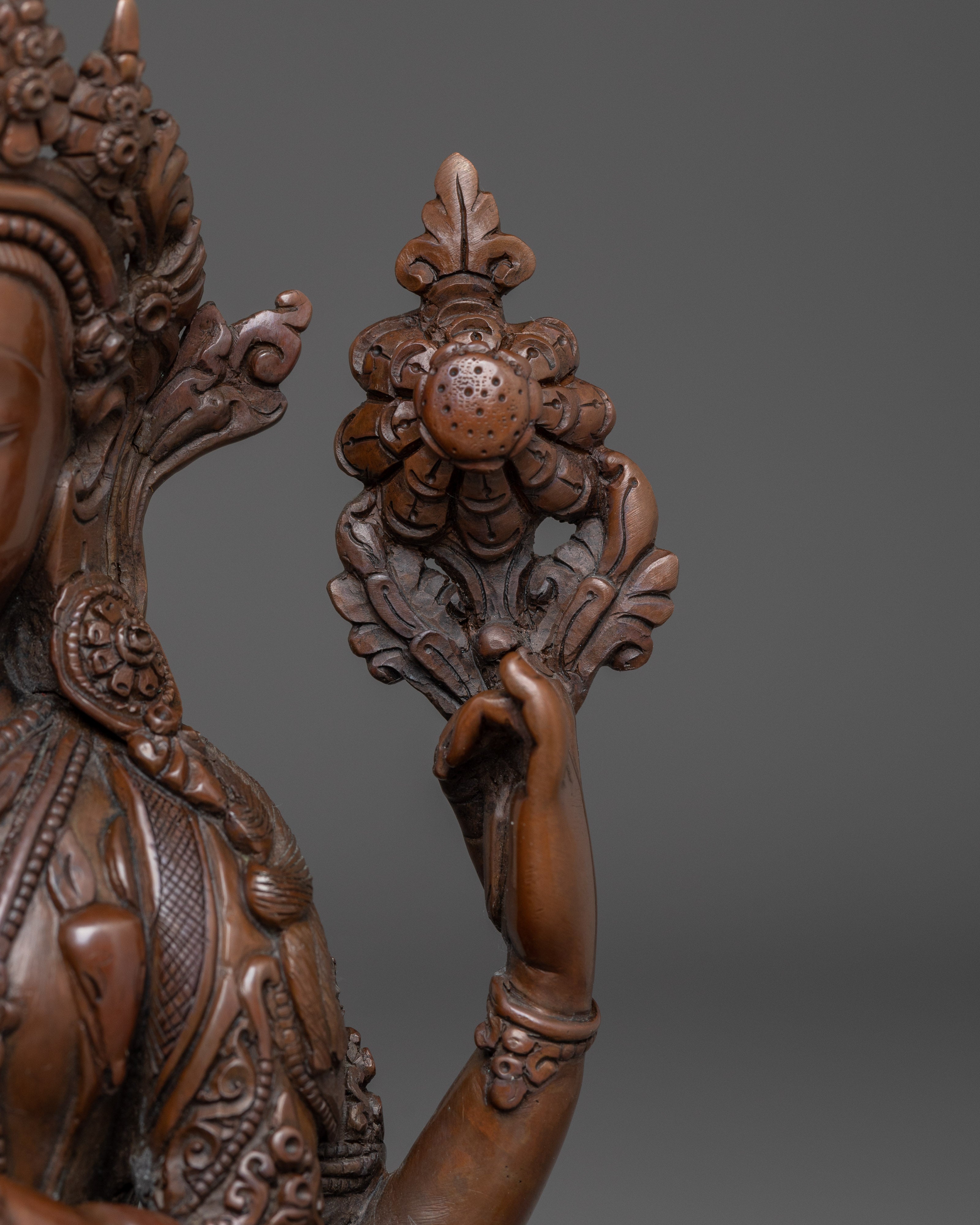 Bodhisattva of Compassion Chenrezig Handmade Statue