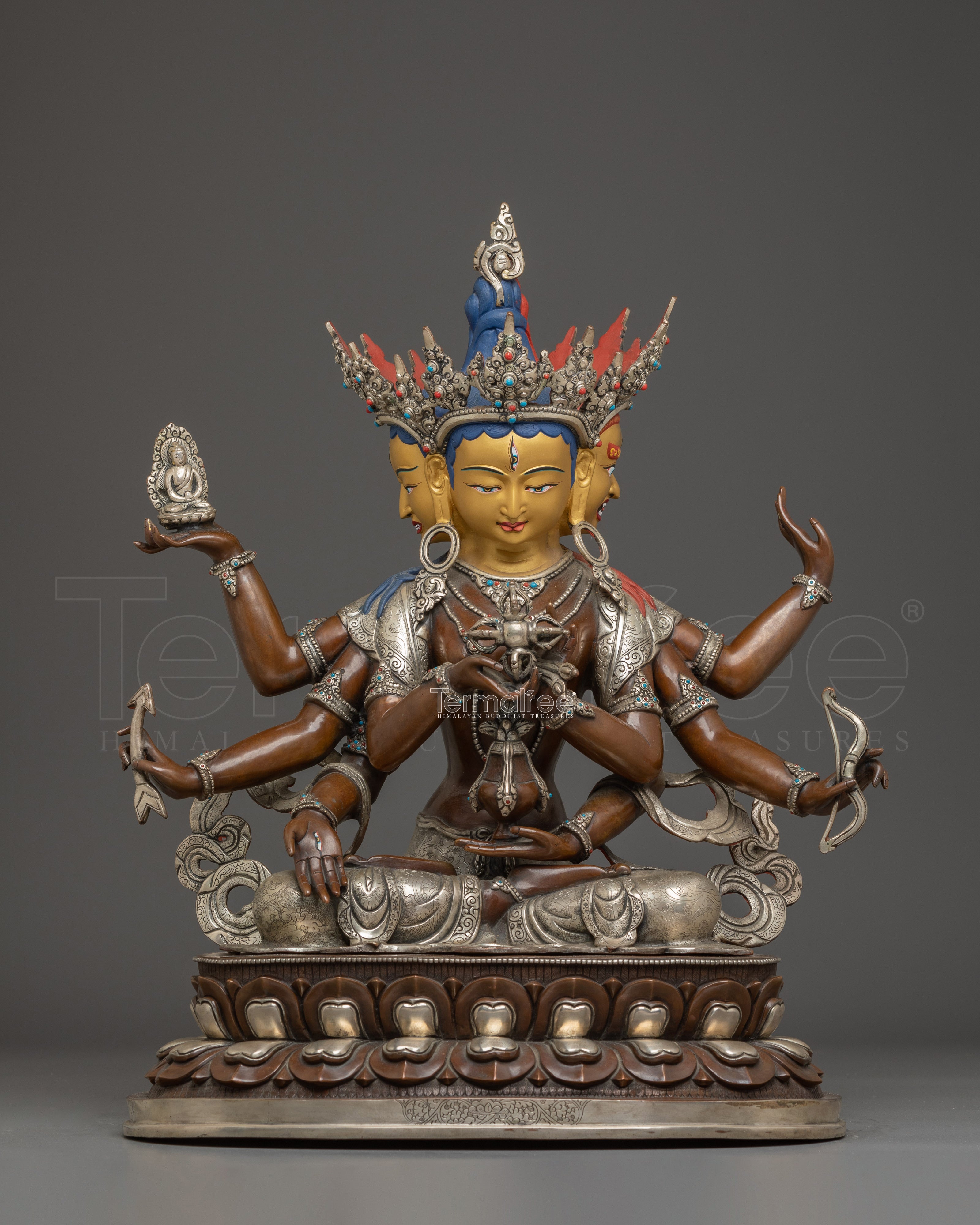 Statue of Namgyalma: Healing Goddess Ushnishavijaya
