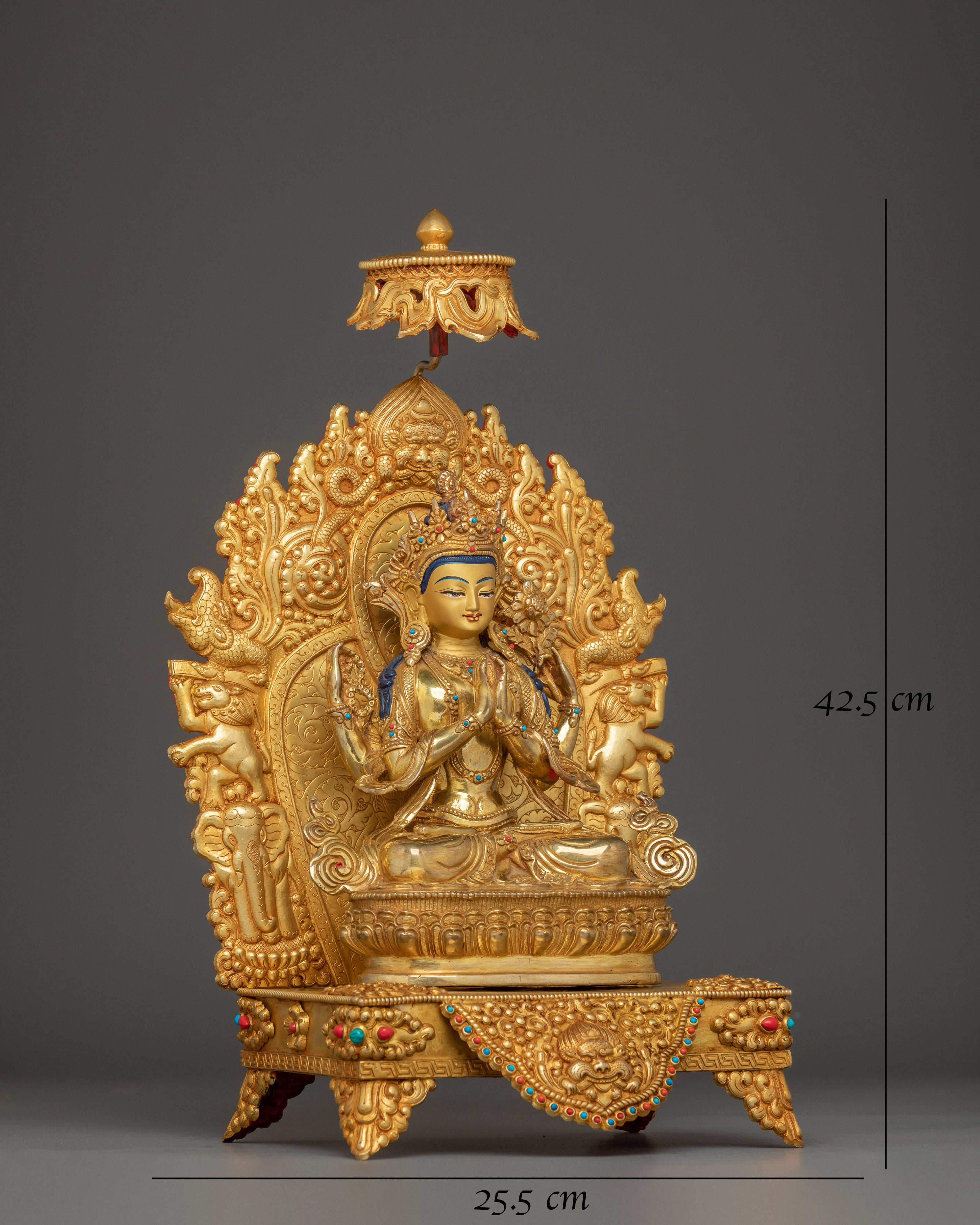 chenrezig-on-throne