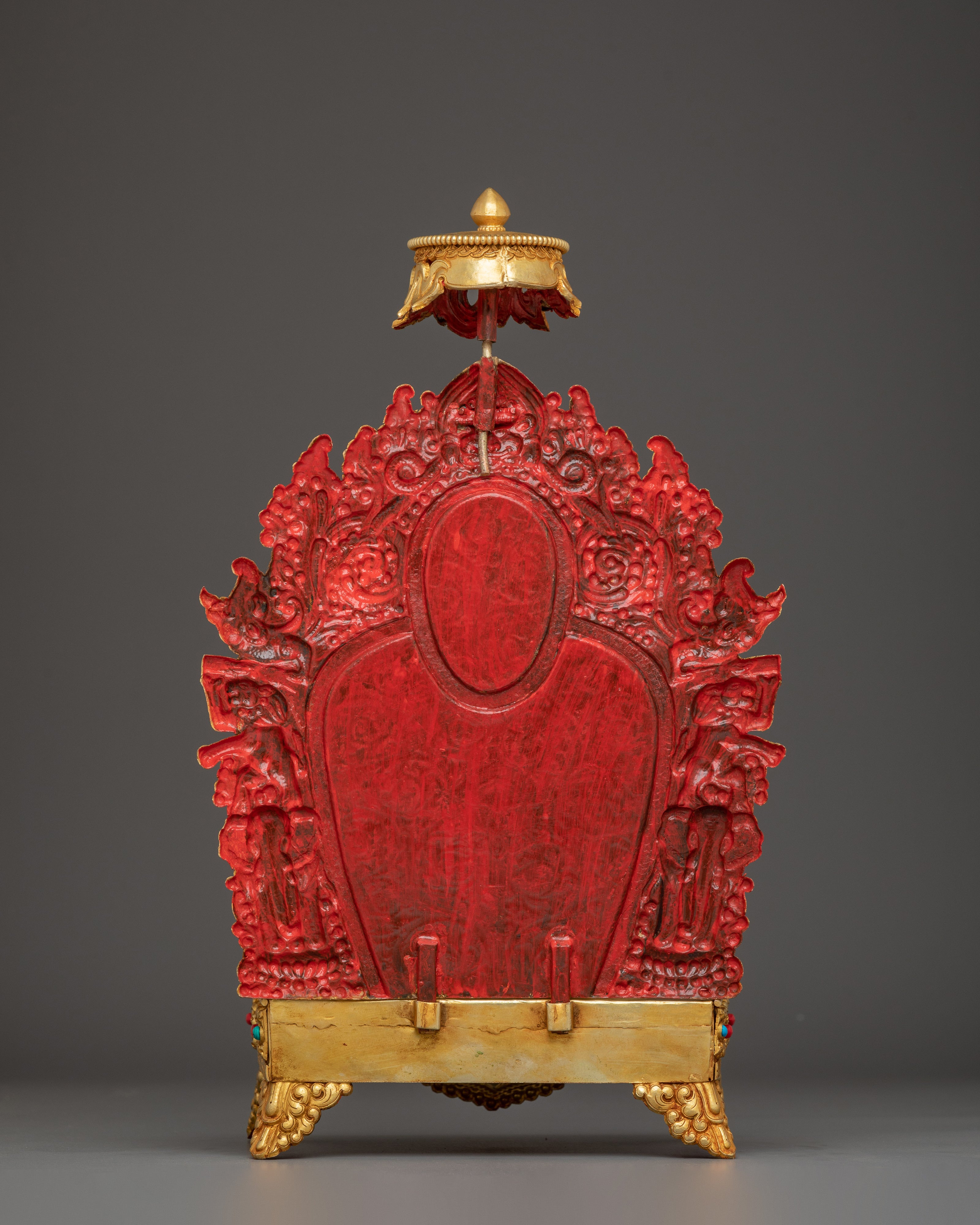 Chenrezig on Throne: The Compassionate Bodhisattva