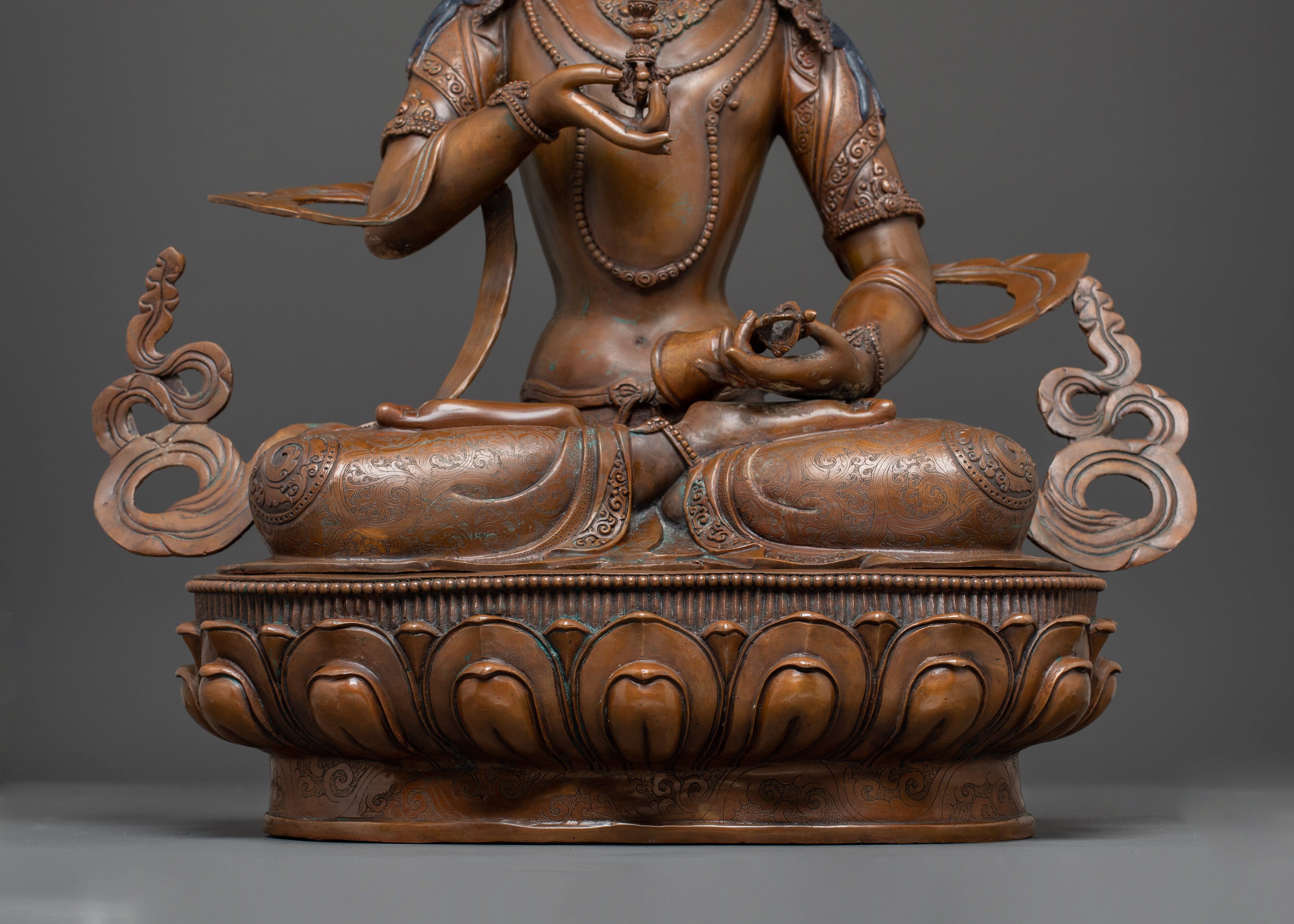 Spiritual Purifier Varjasattva Icon: Handcrafted Himalayan Art
